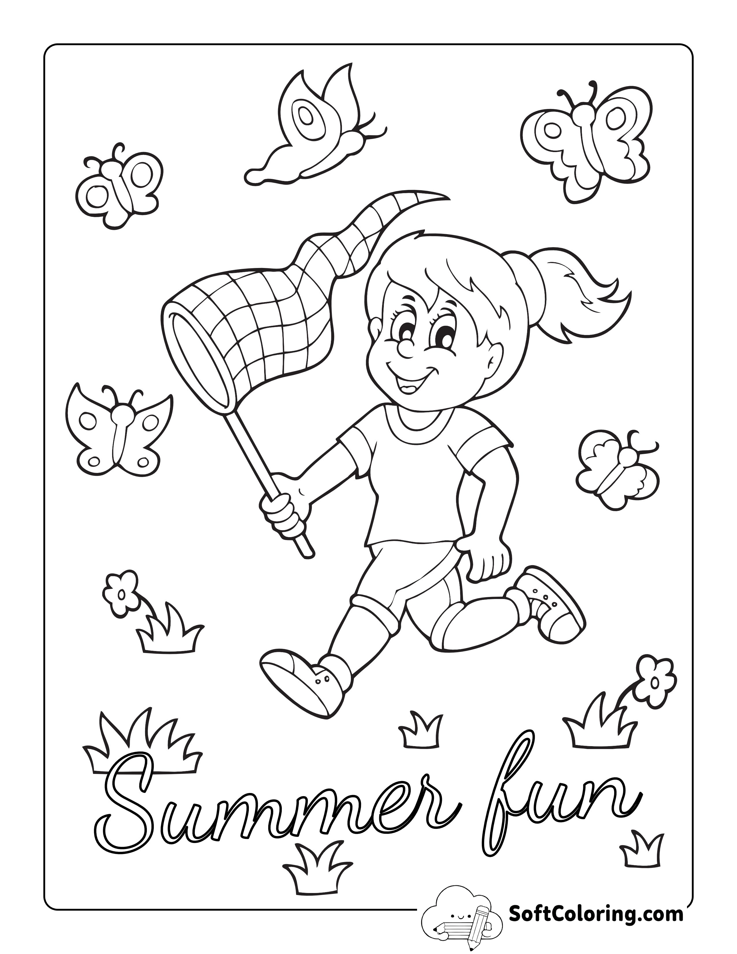 Free Butterfly Printable PDF for Kids