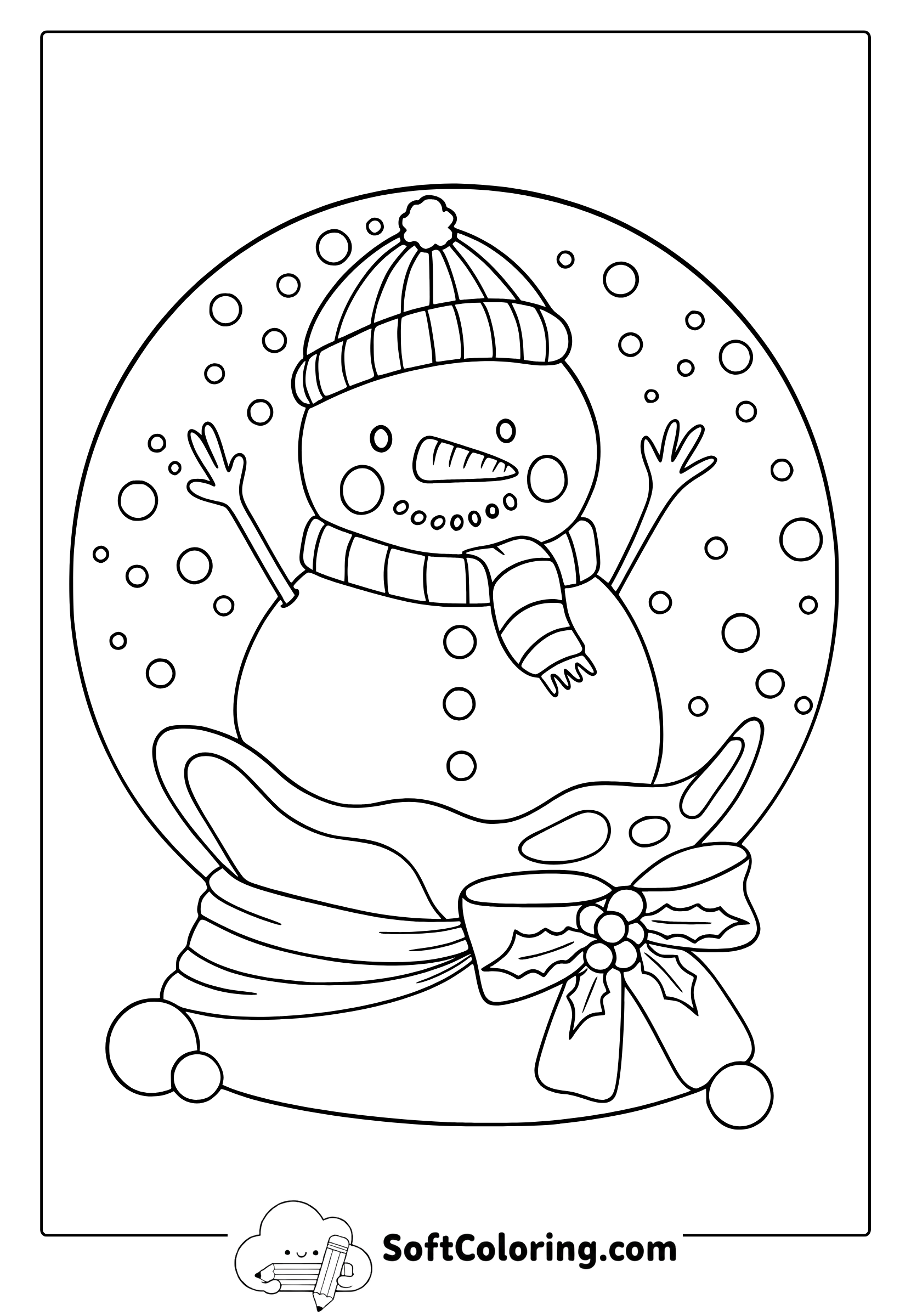 christmas snow globe