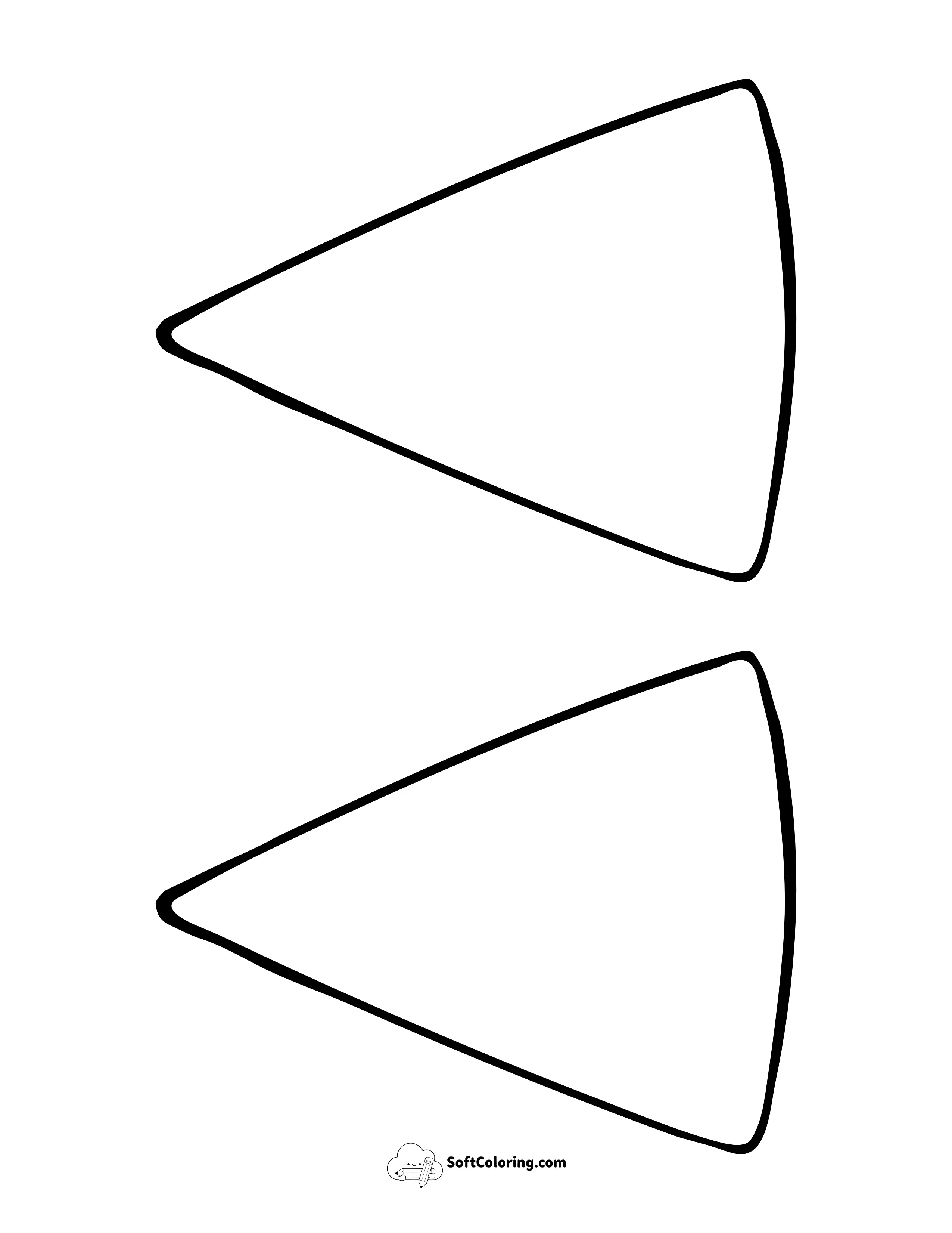 Style 17: Medium Blank Xmas Trees