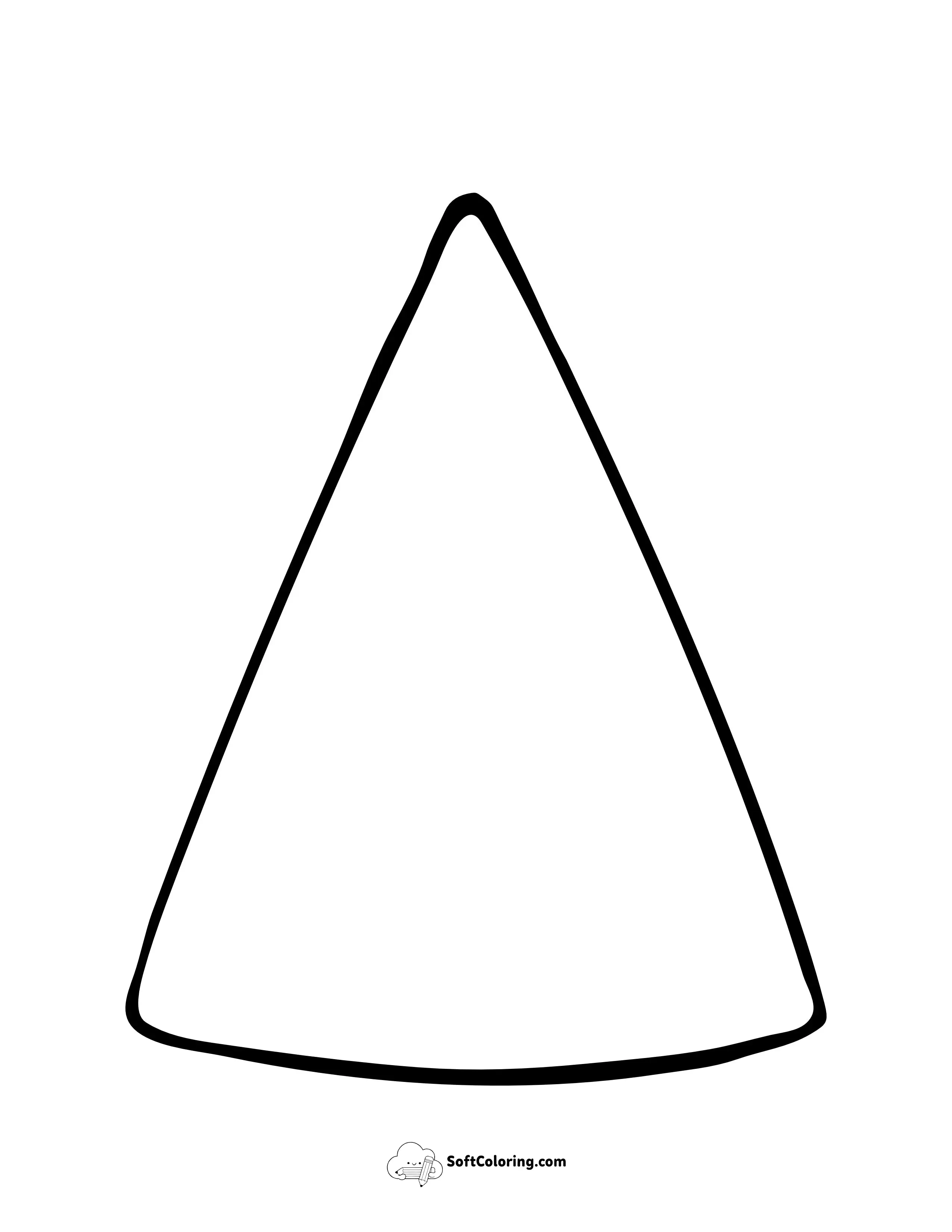 Style 17: Blank Xmas Tree Outline