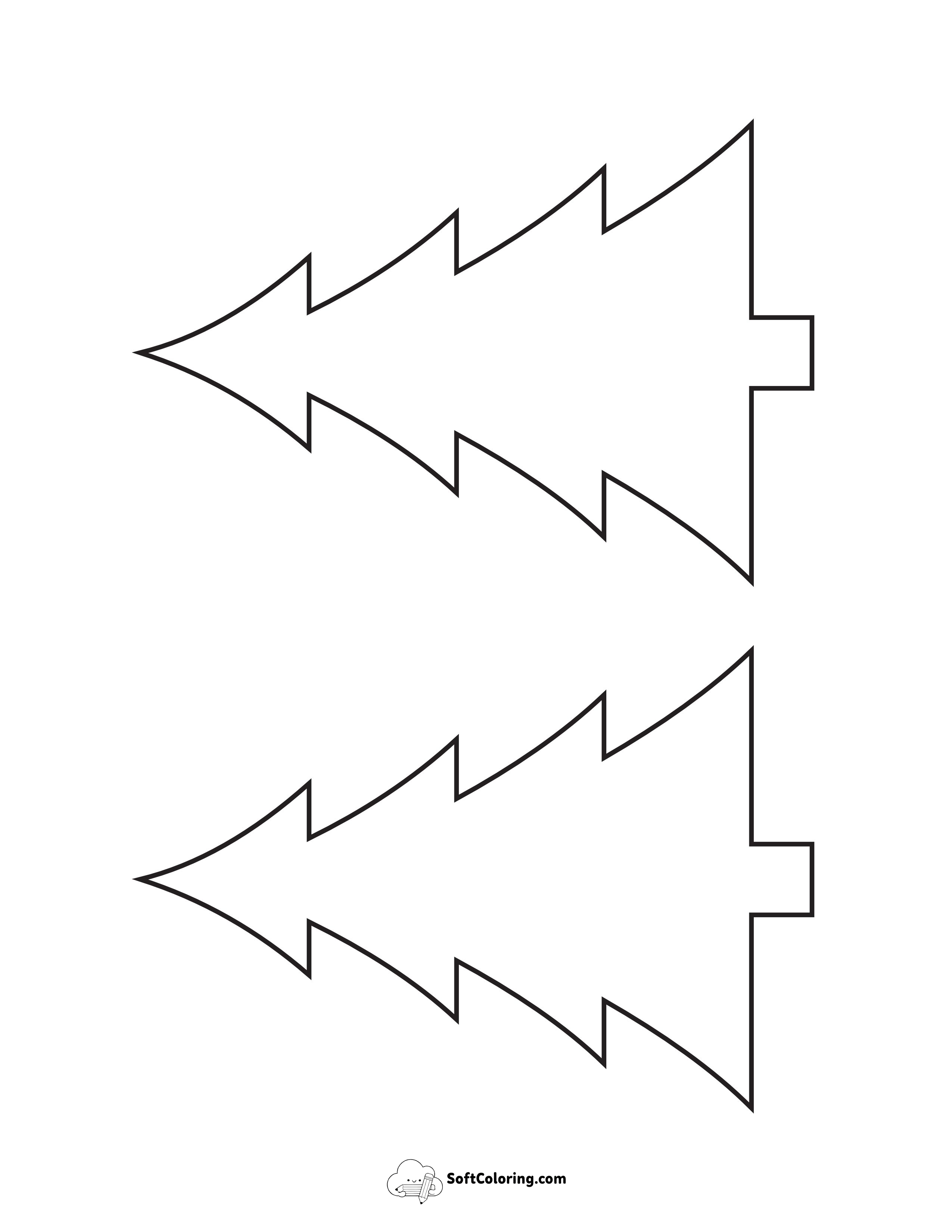 Style 1: Medium Size Tree Template