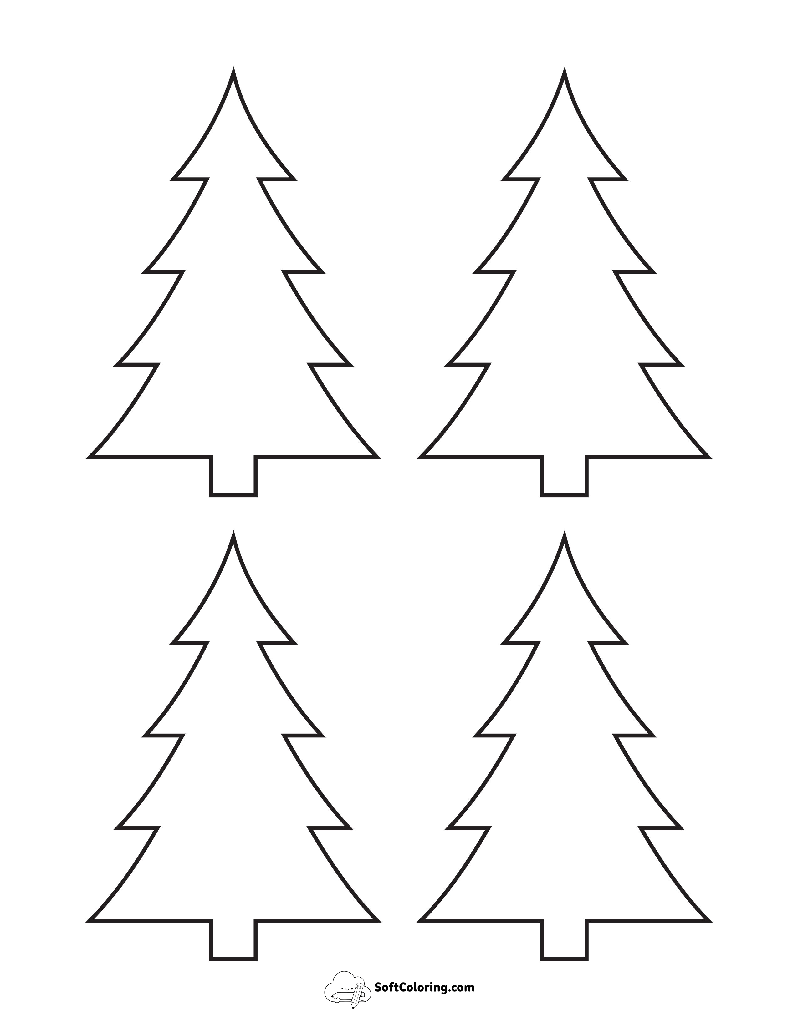 Style 1: Small Size Tree Template