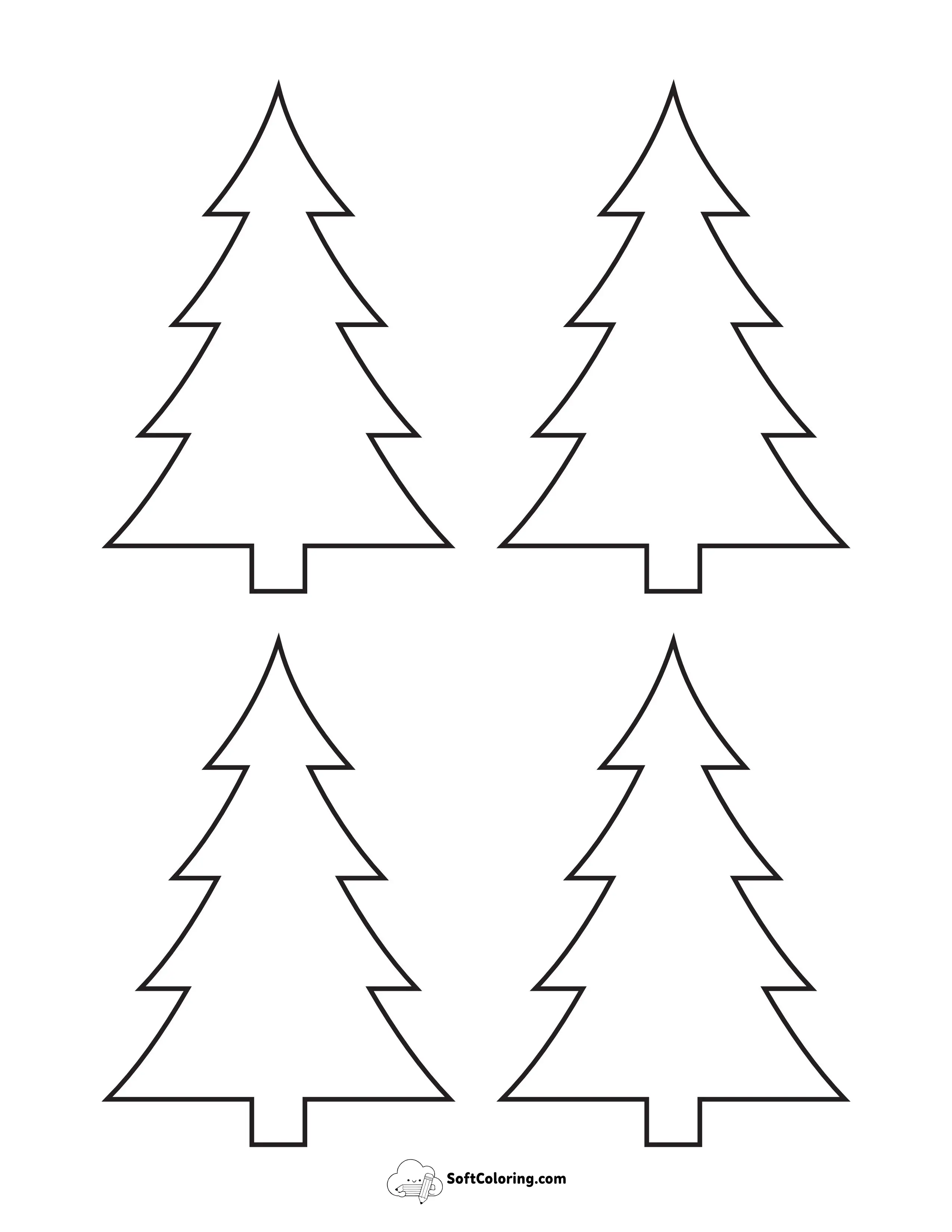 Style 1: Small Size Tree Template