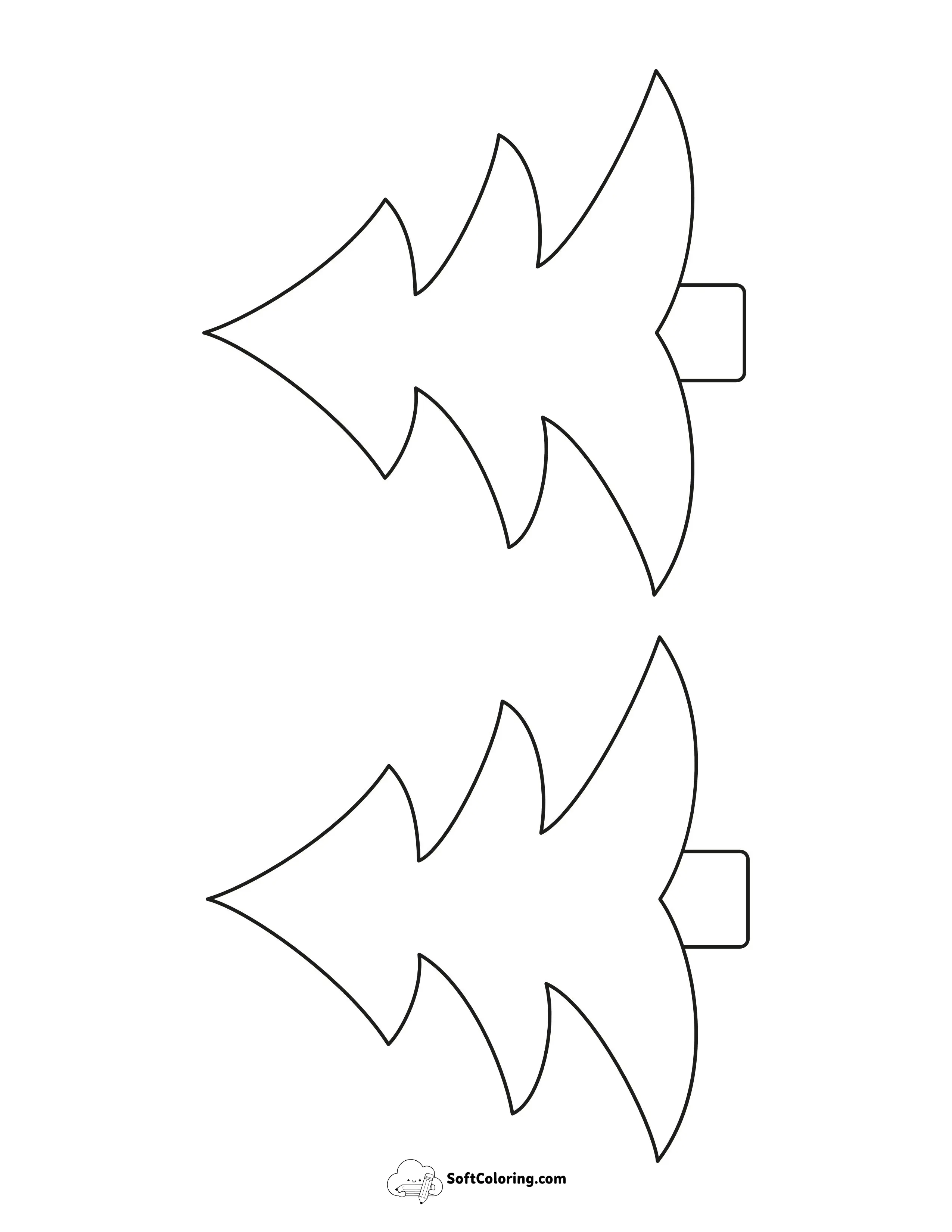 Style 8: Medium Christmas Tree Shapes