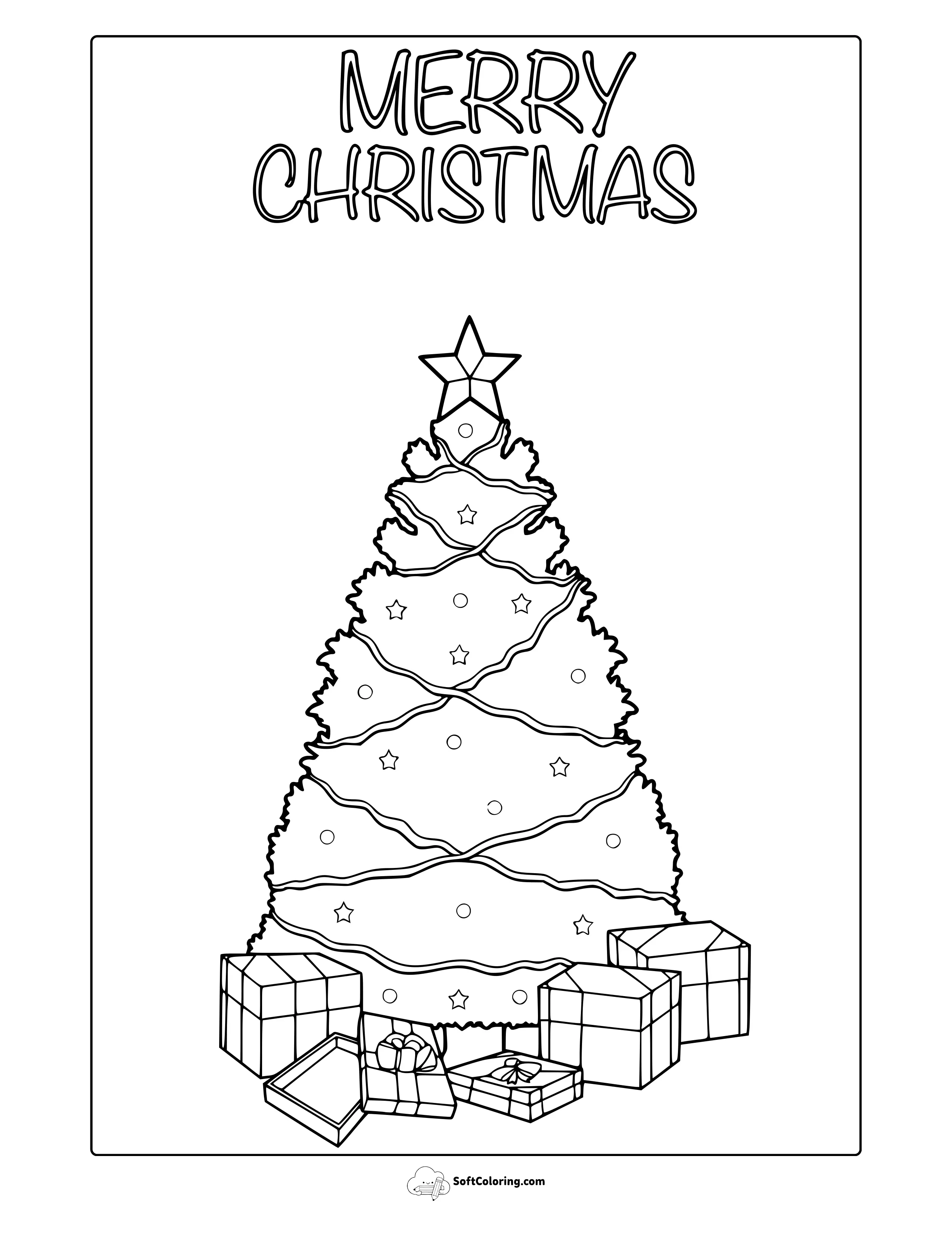 Christmas Tree With Presents