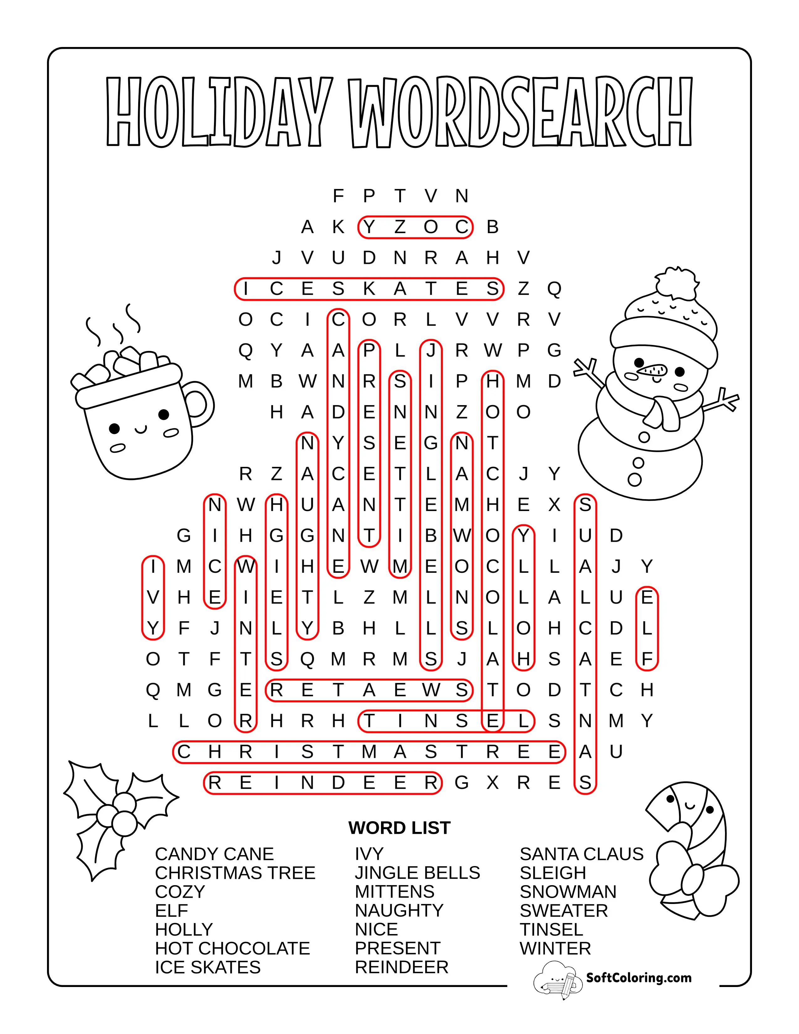 Medium Snowman Solution