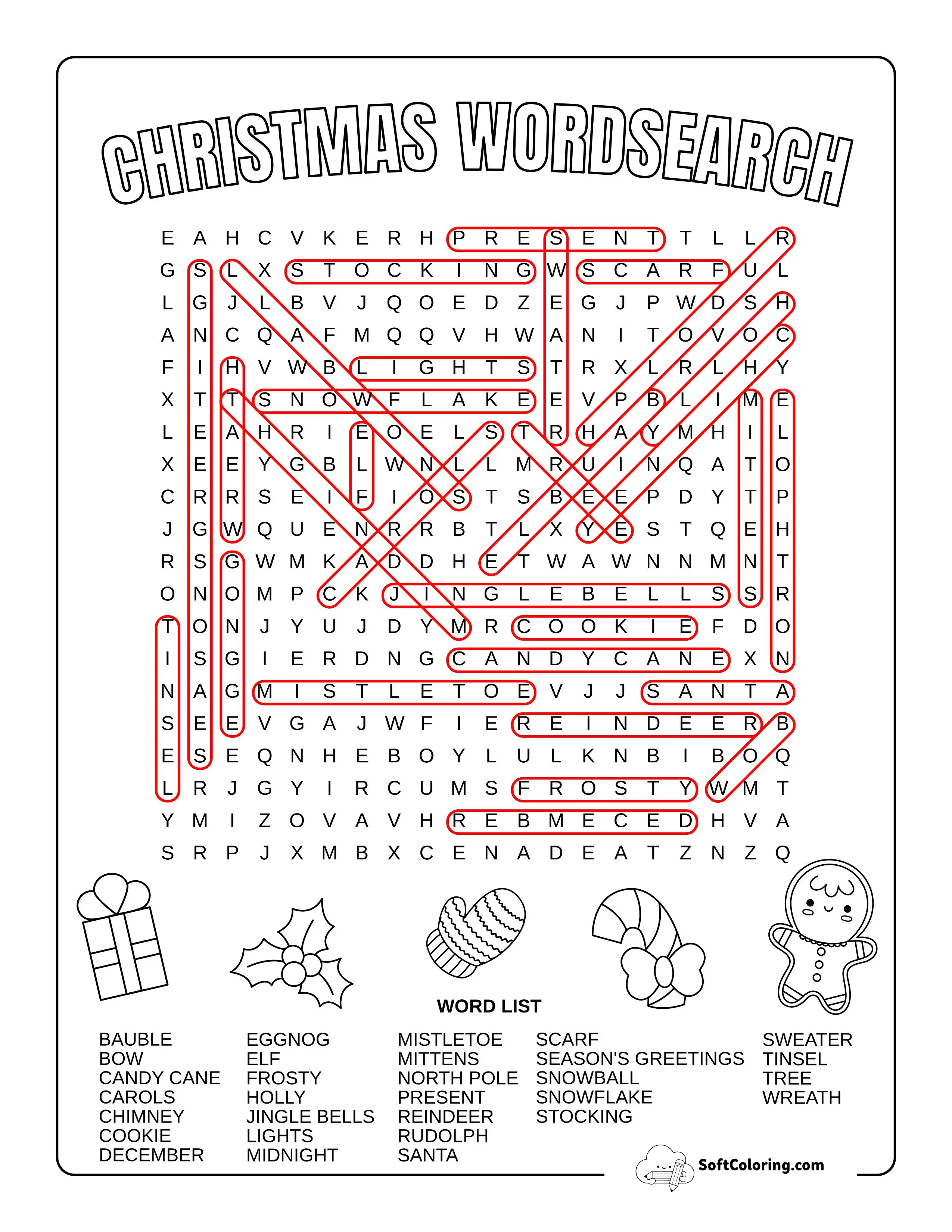 Hard Classic Christmas Solution