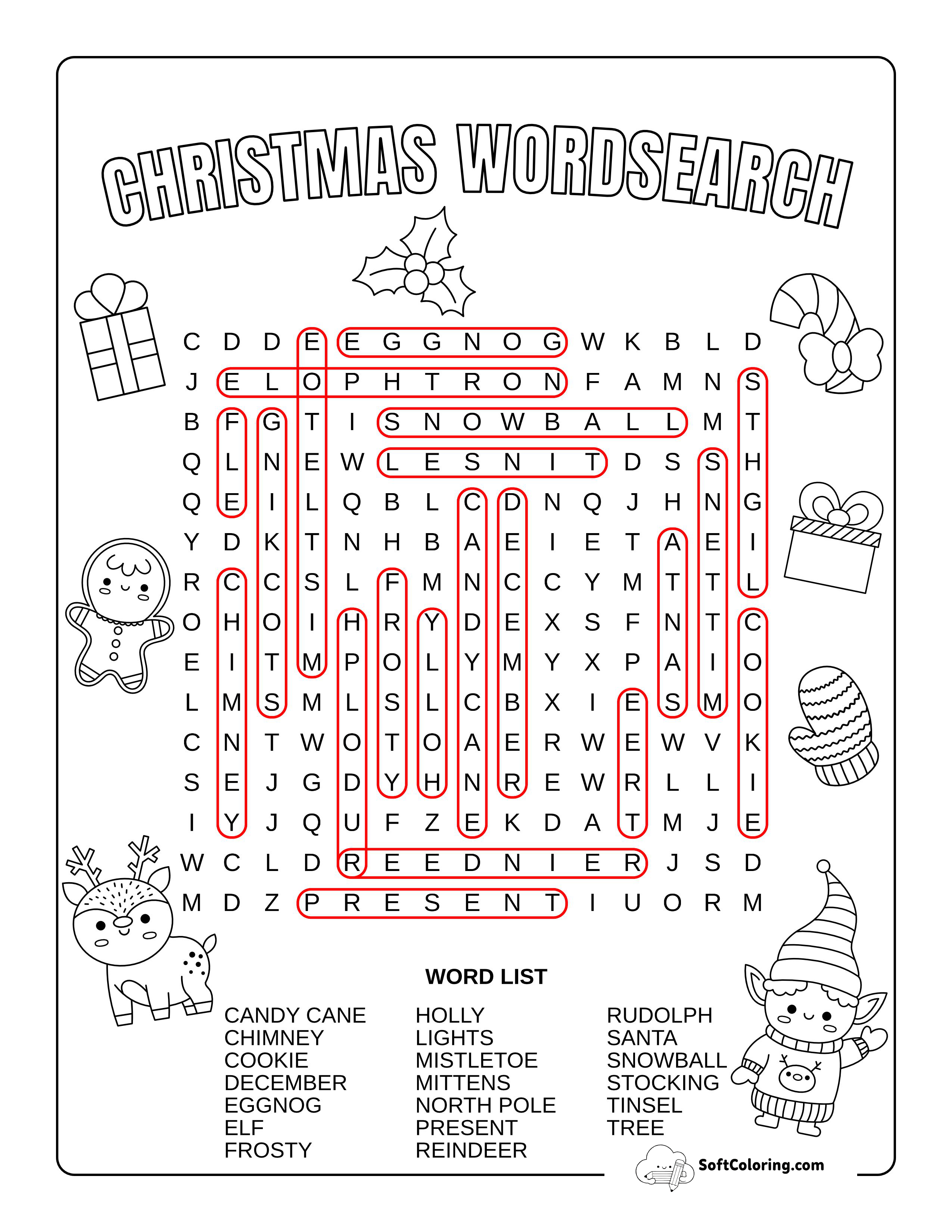 Medium Classic Christmas Solution