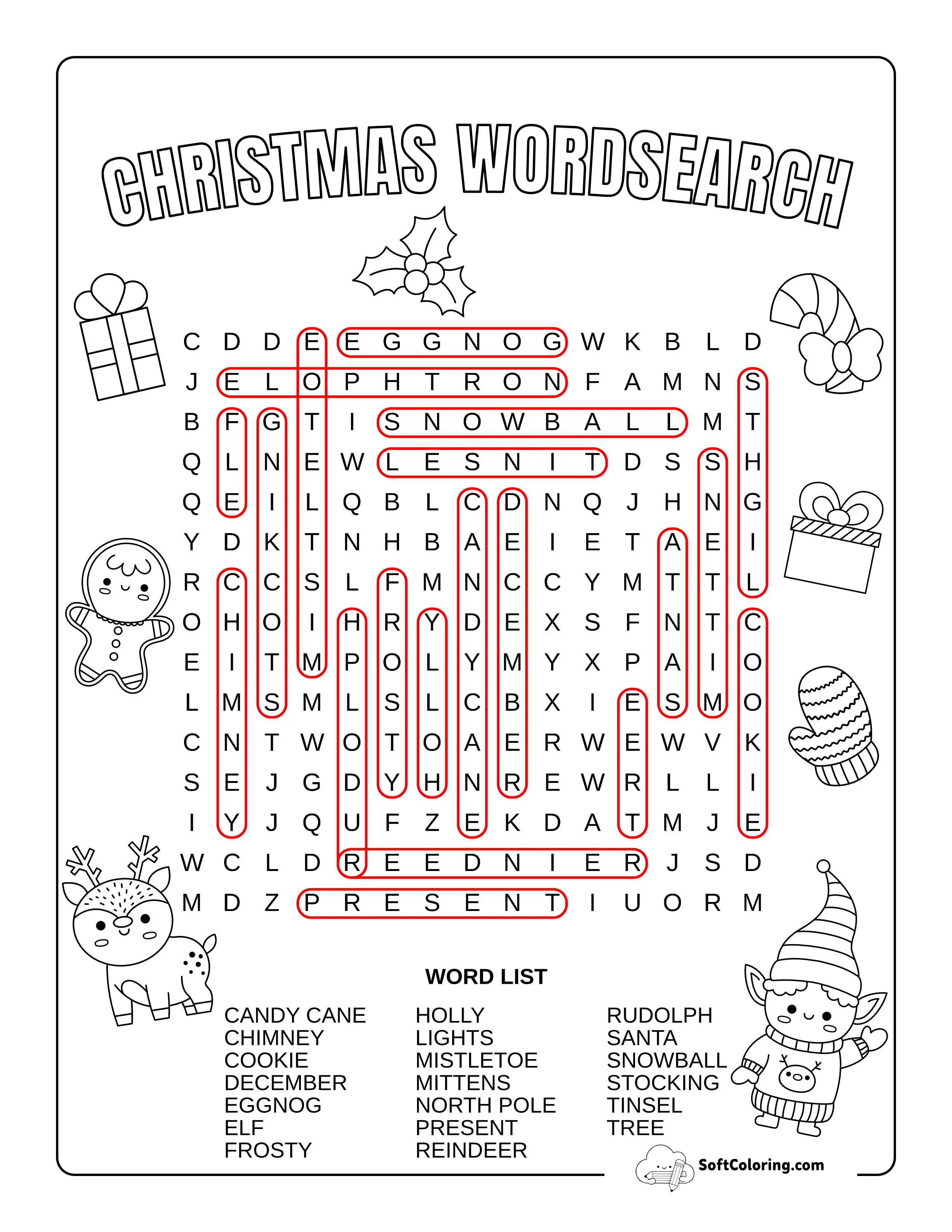 Medium Classic Christmas Solution