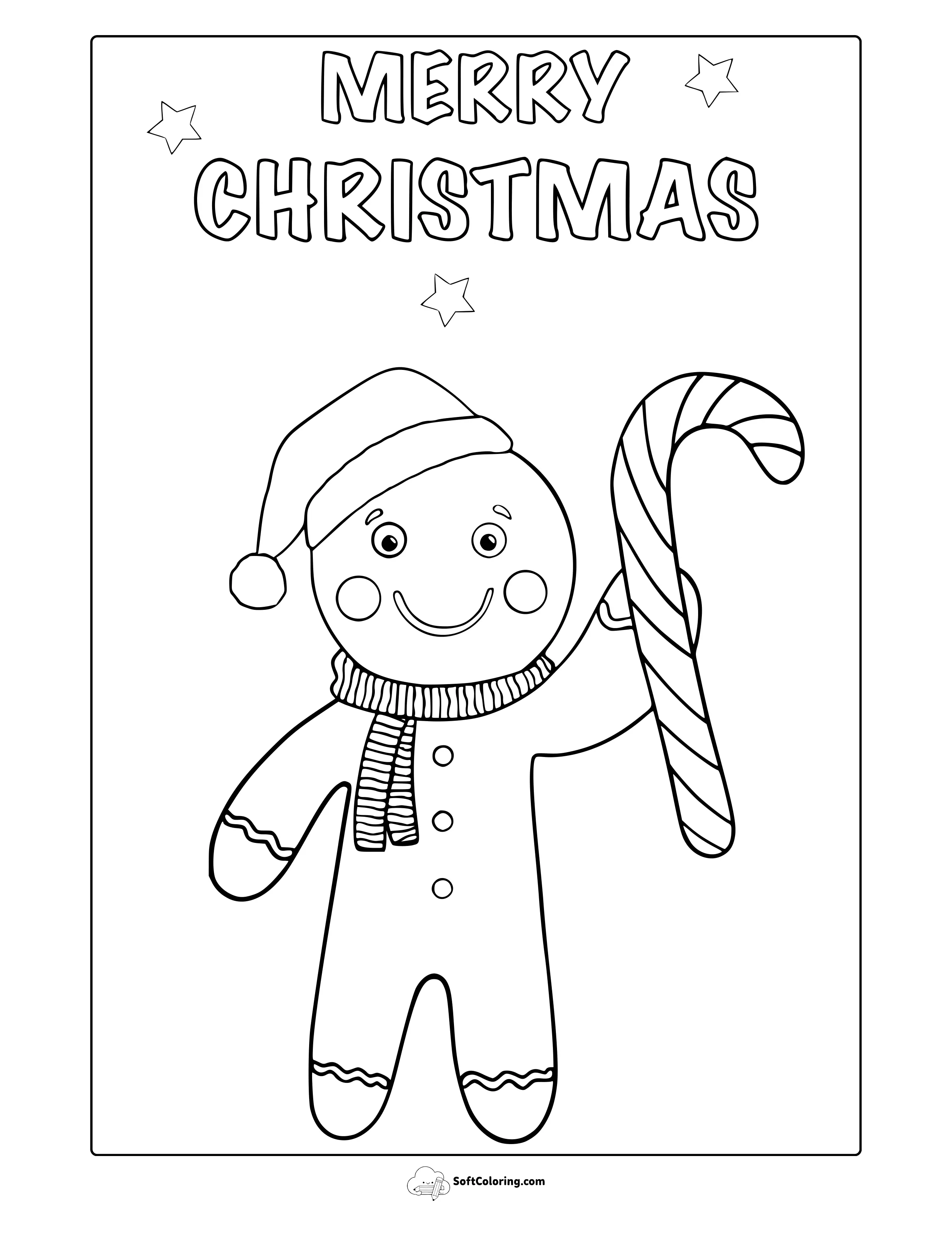 Cute Gingerbread Man