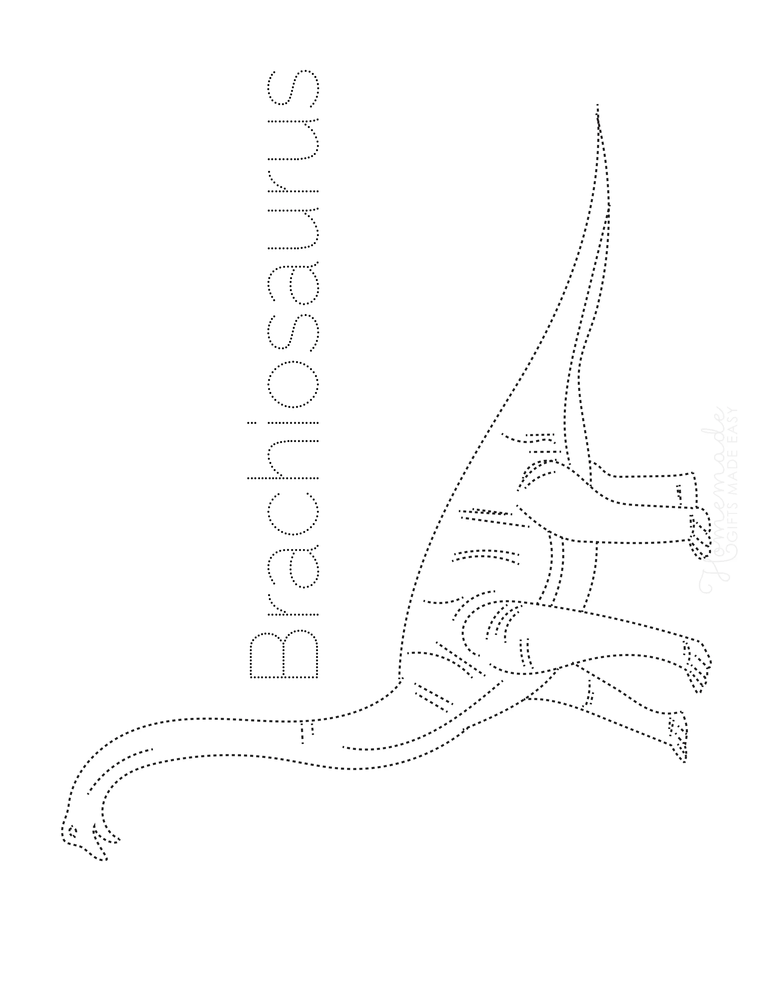 Brachiosaurus Dinosaur Tracing Picture