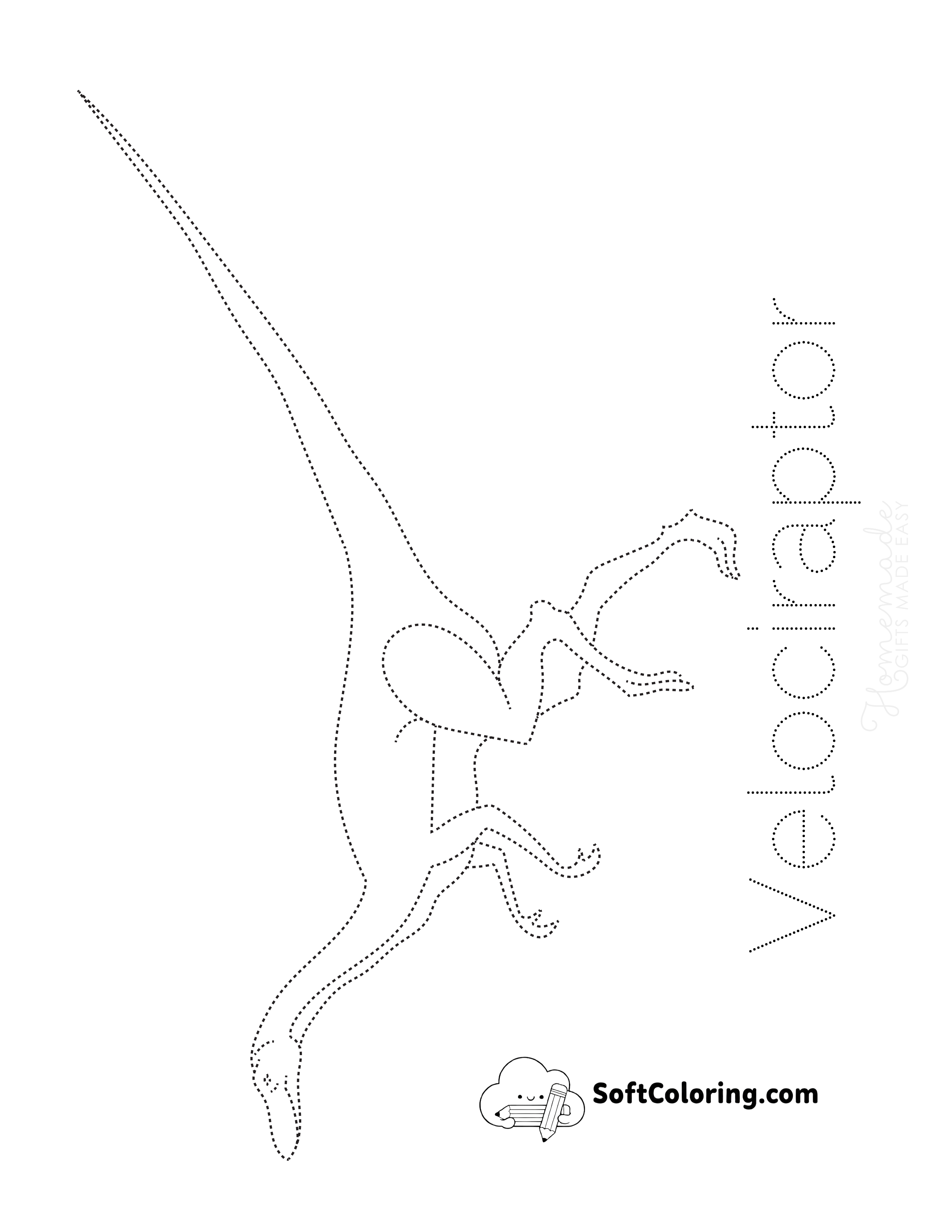 Download: Velociraptor Tracing Picture PDF