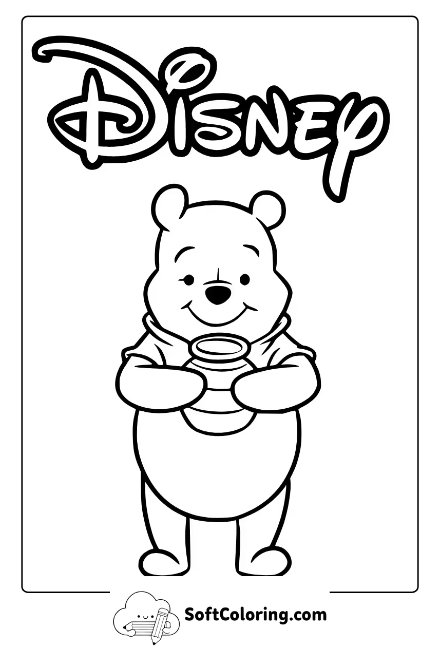 disney winnie the pooh coloring pages