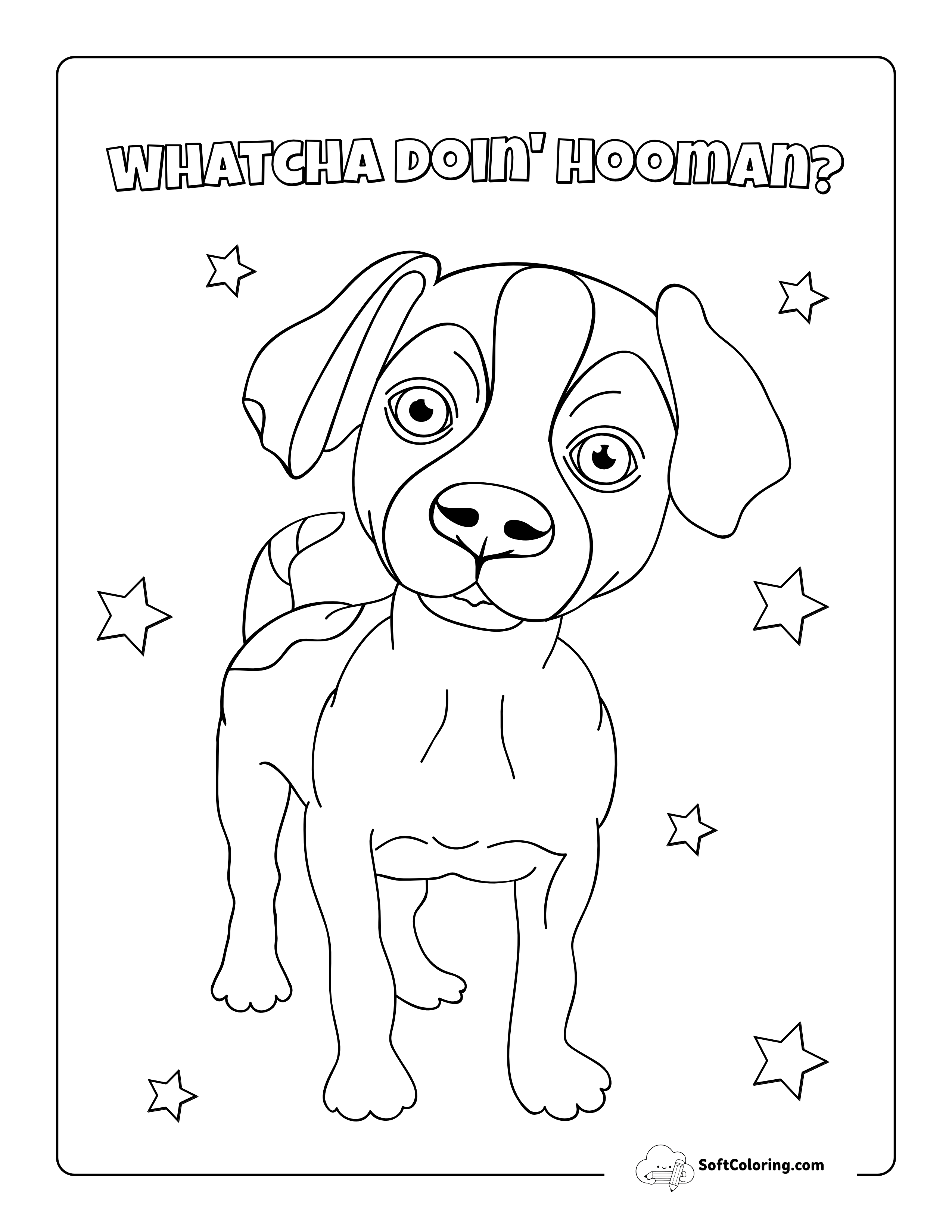 Jack Russell Terrier Picture To Color