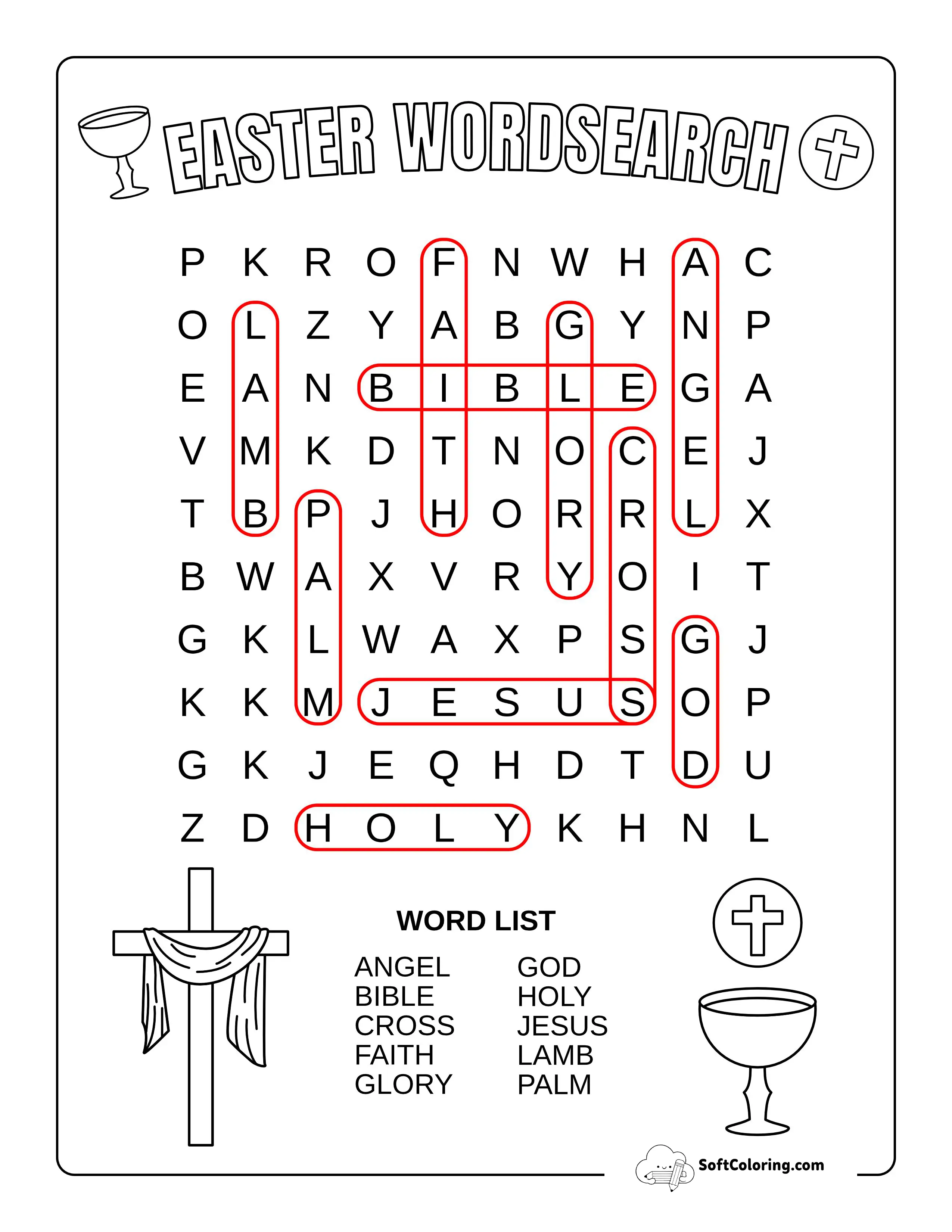 Easy Religious Easter Solution