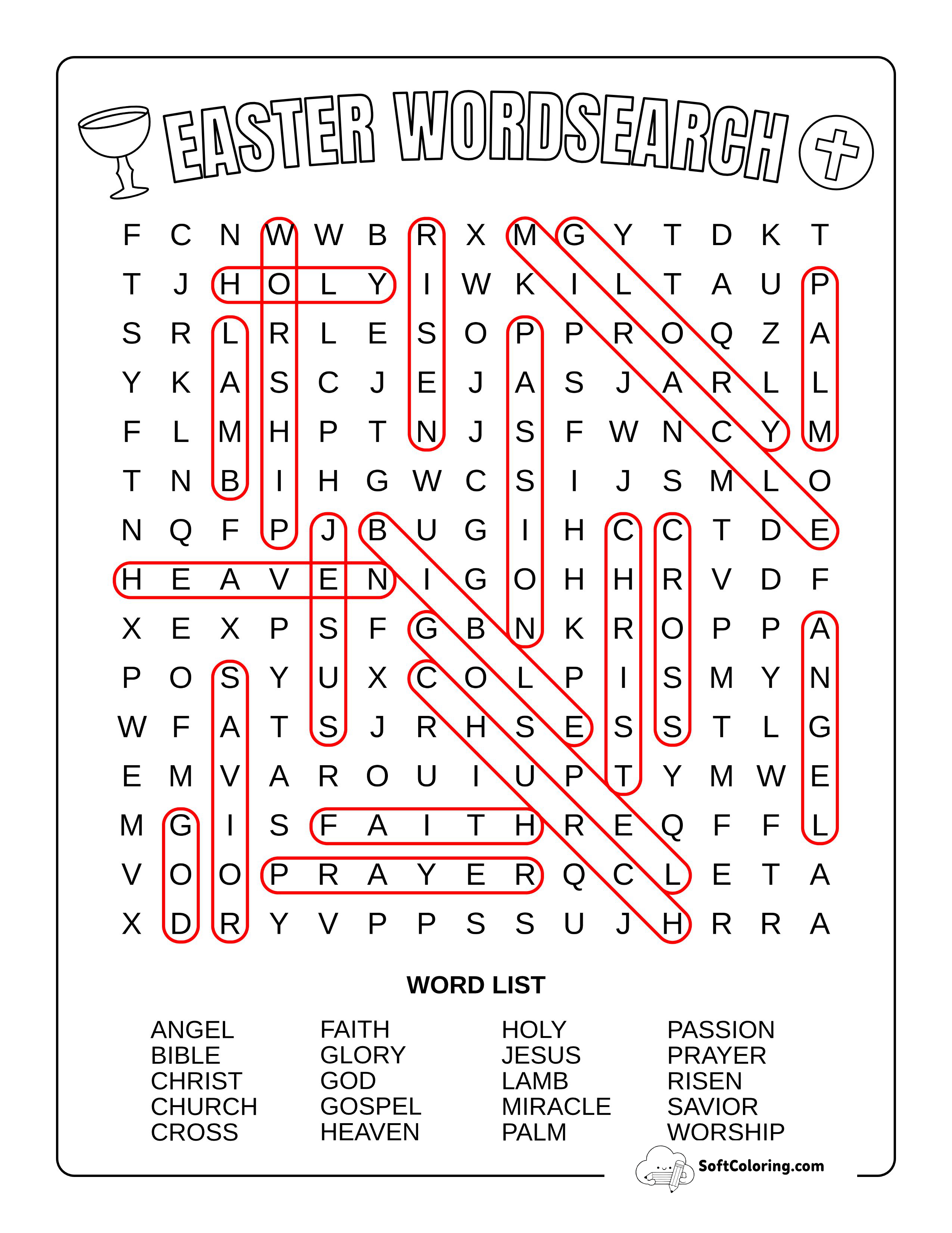 Medium Religious Easter Solution