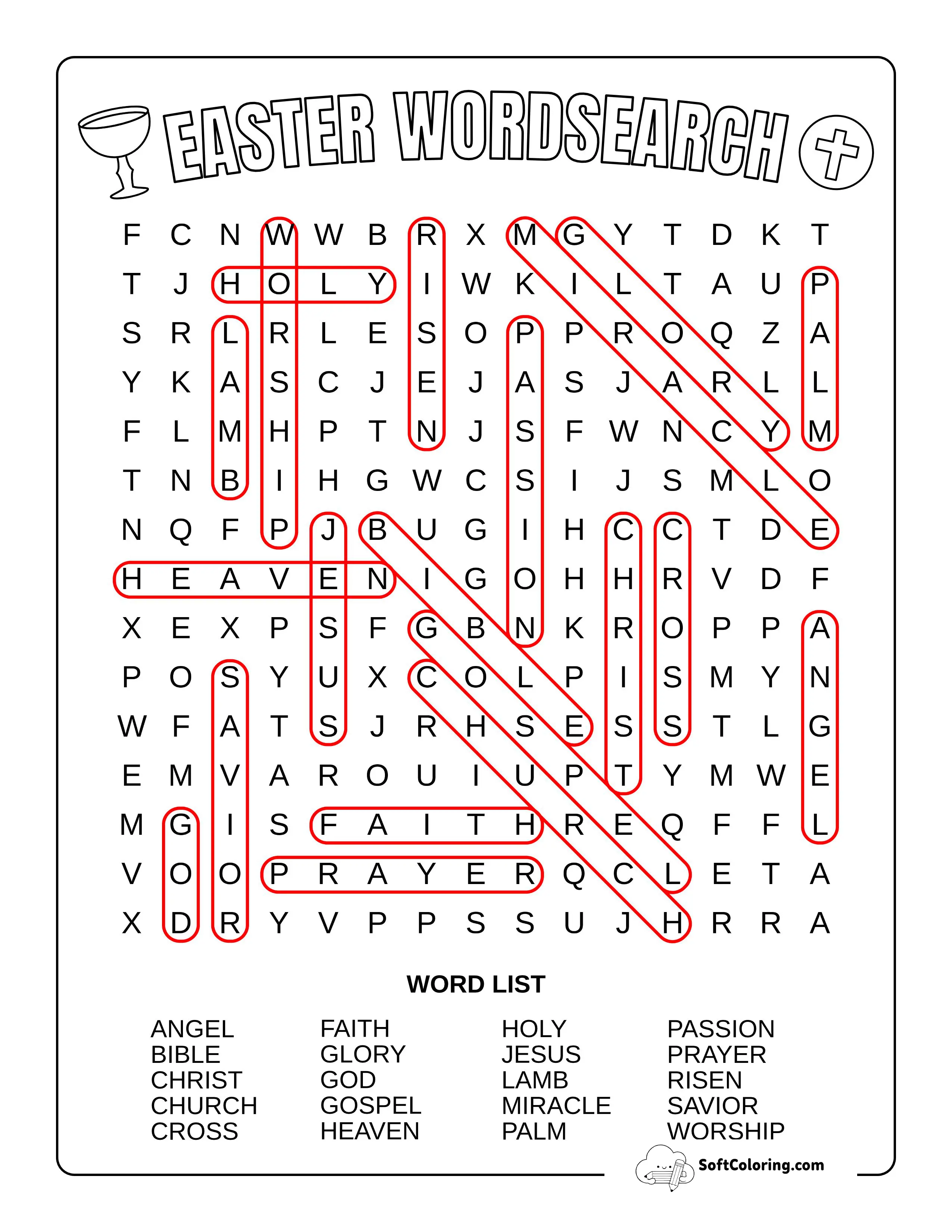 Medium Religious Easter Solution