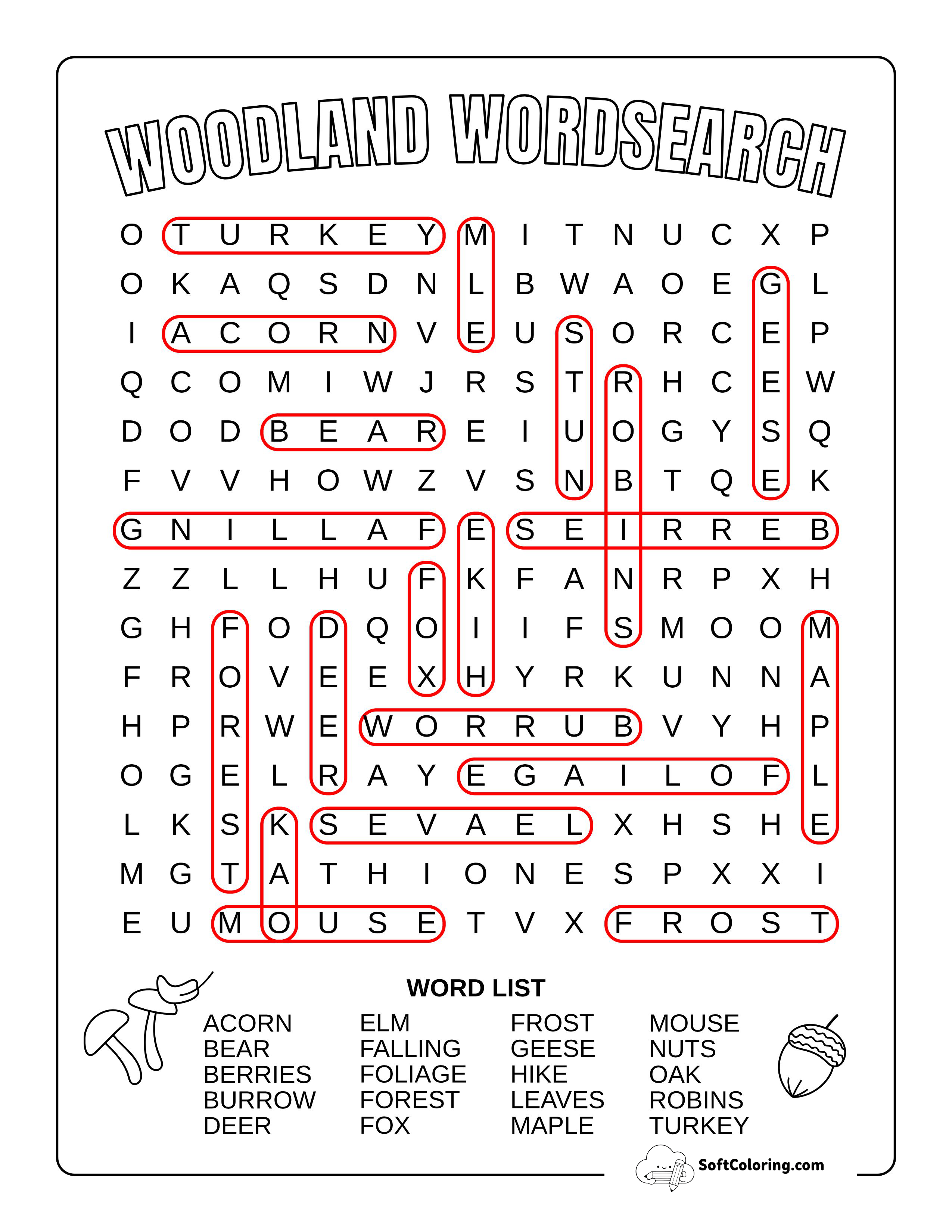 Medium Woodland Solution