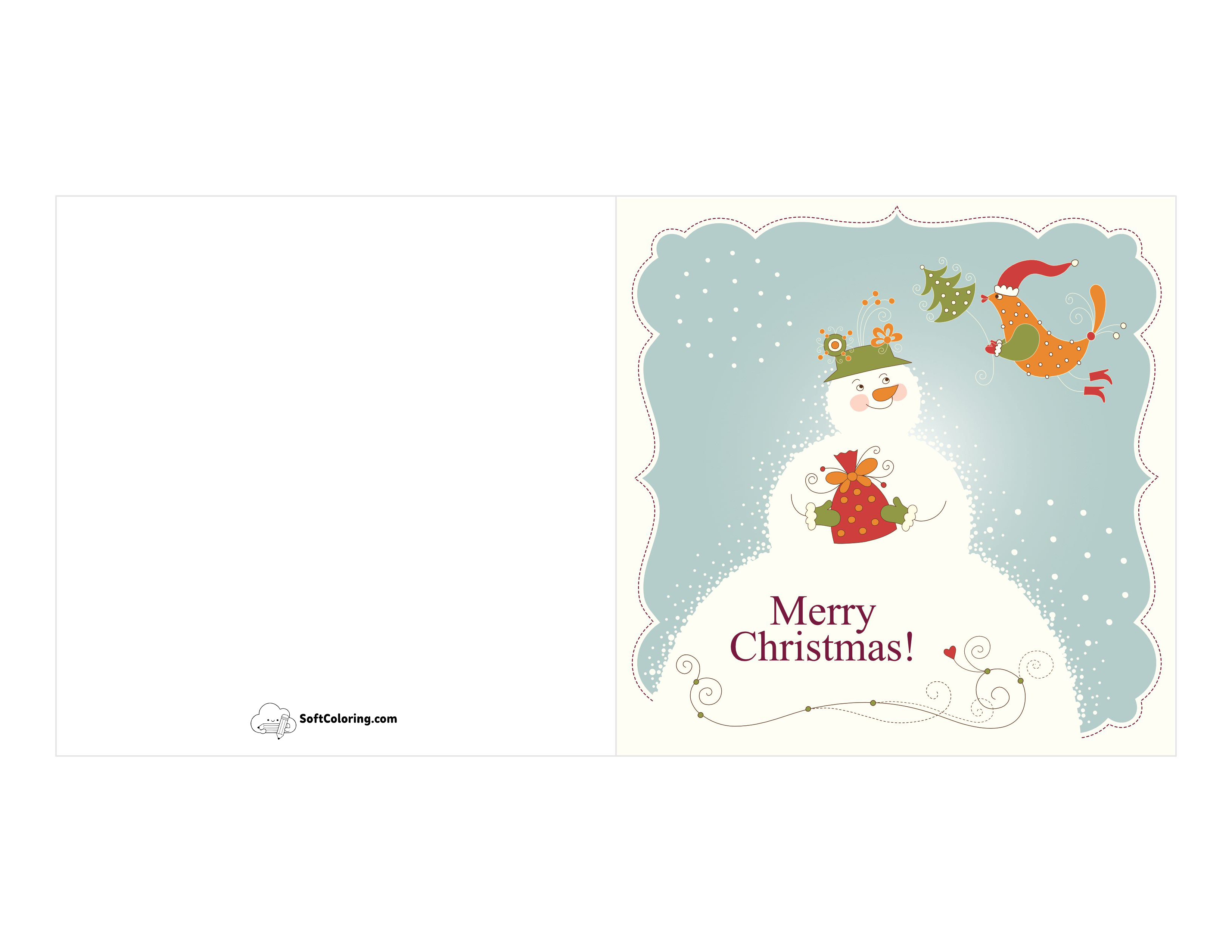 Free Printable Christmas Cards