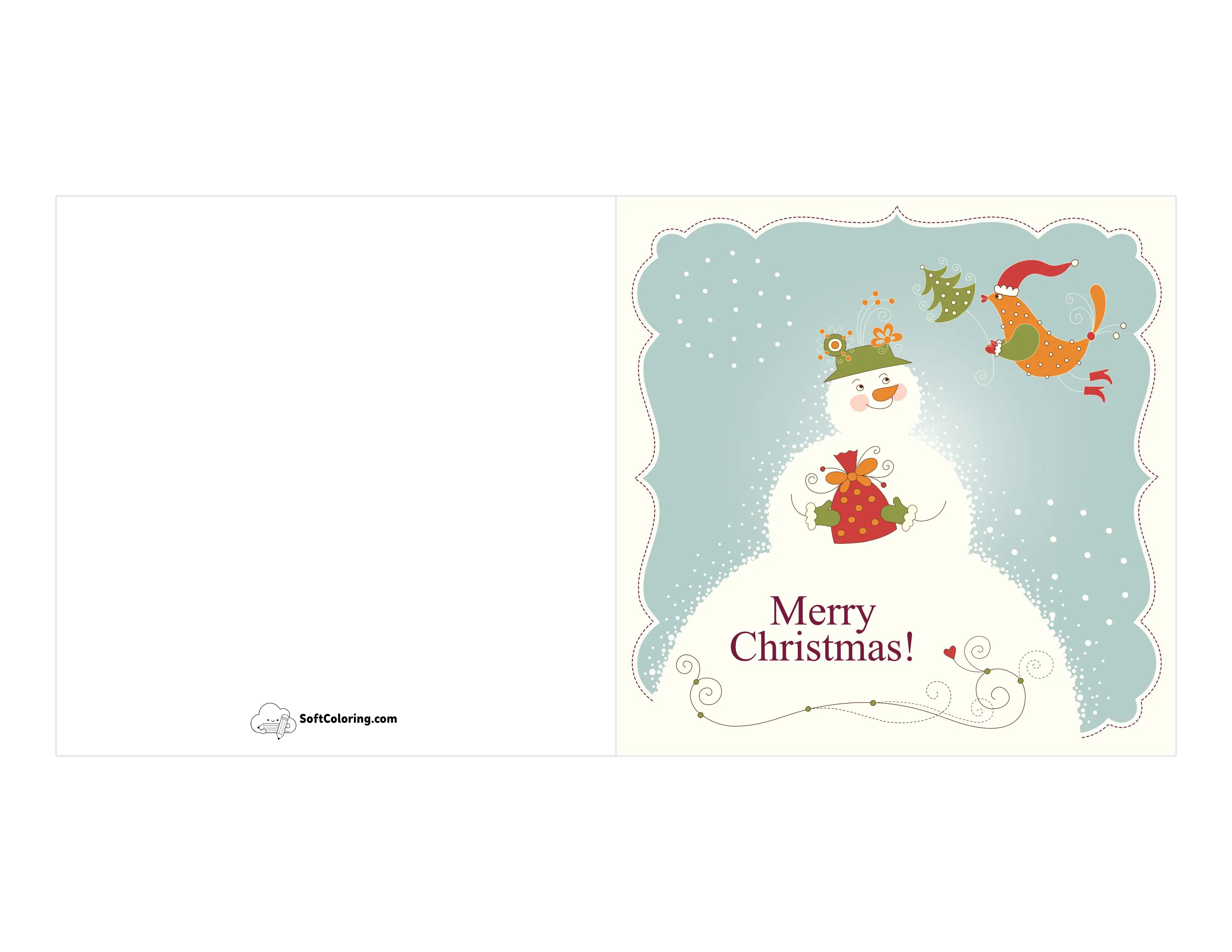 Free Printable Christmas Cards