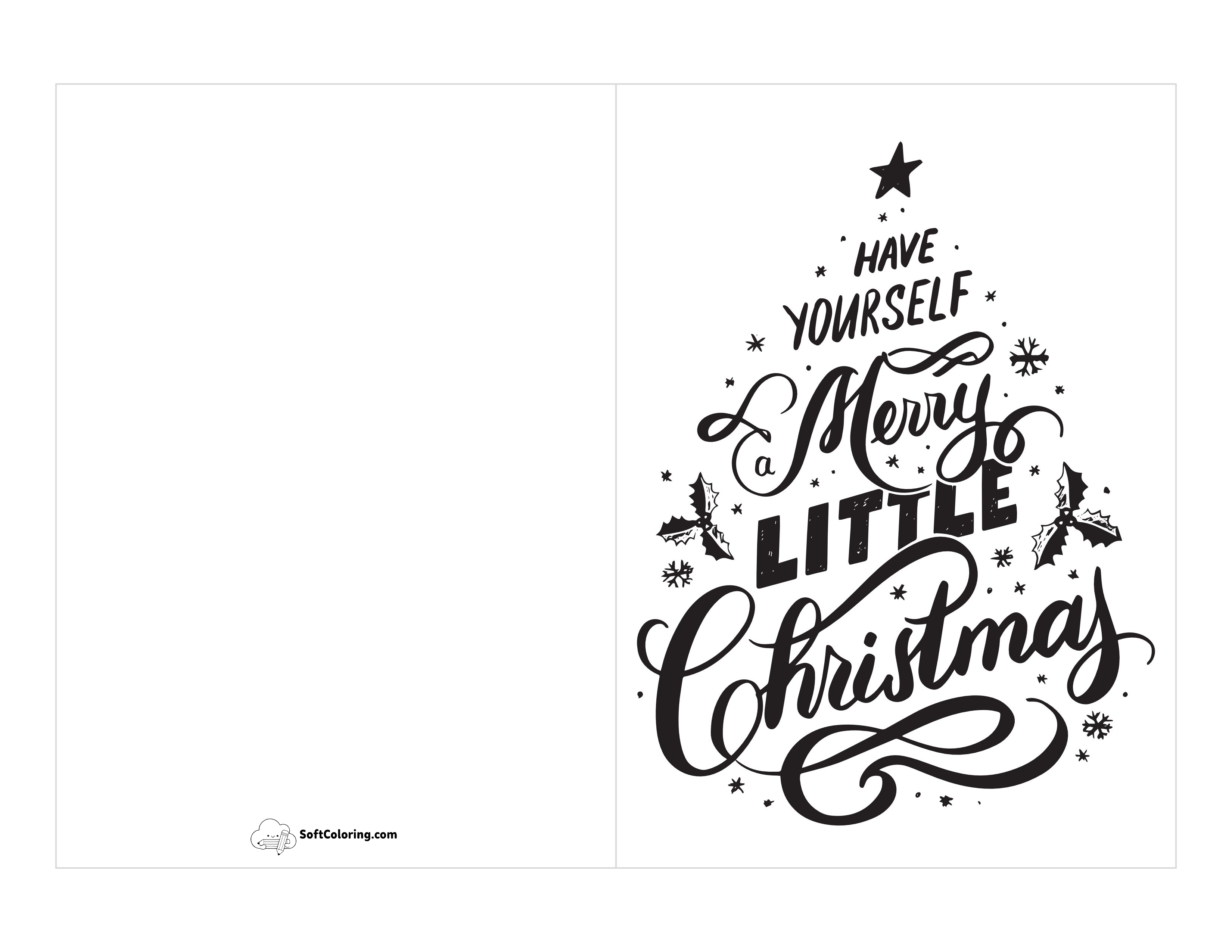 Free Christmas Printable Card