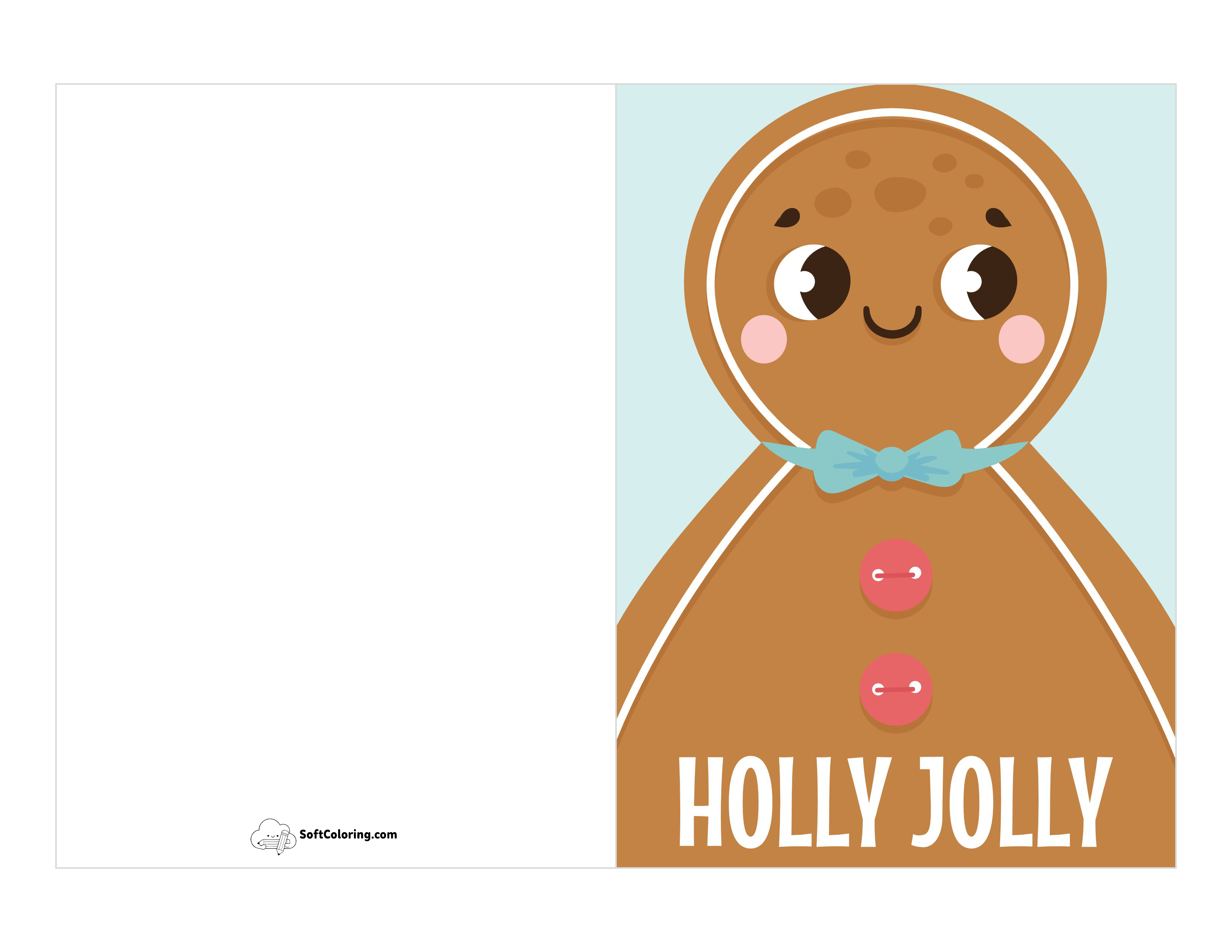 Free Printable Christmas Card For Kids