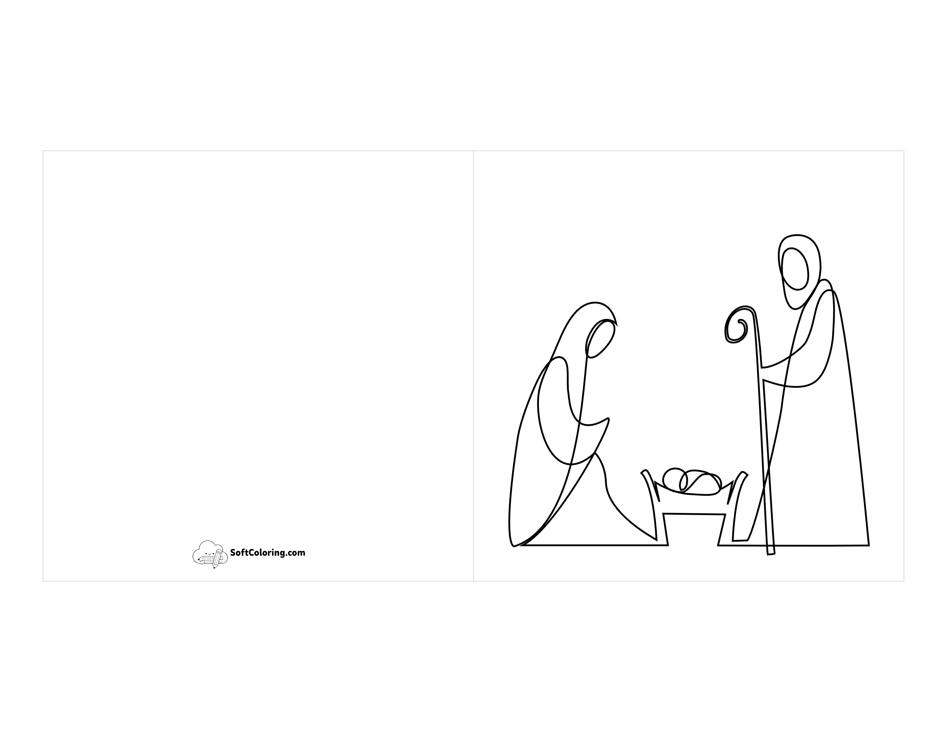 Free Printable Religious Christmas Card