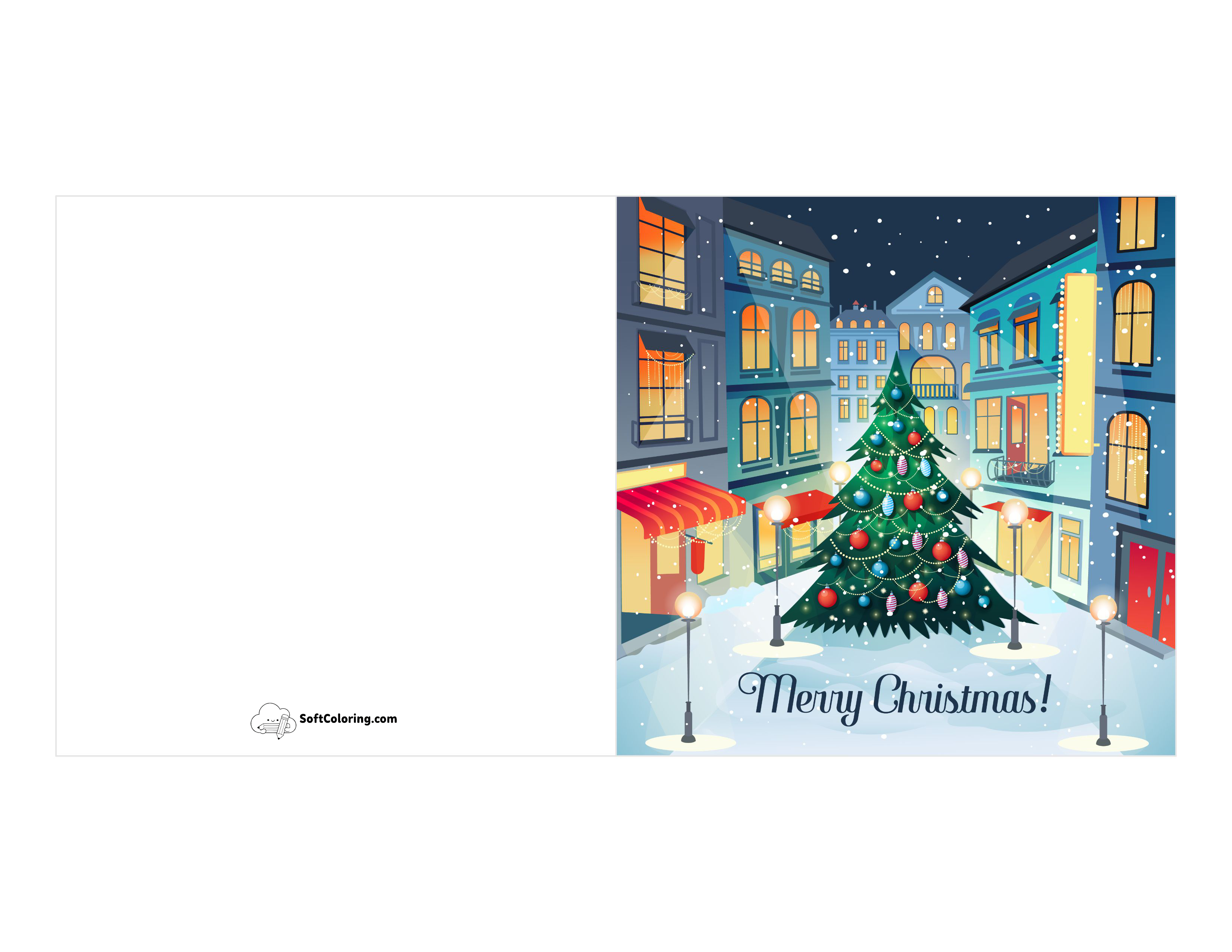 Free Printable Christmas Card