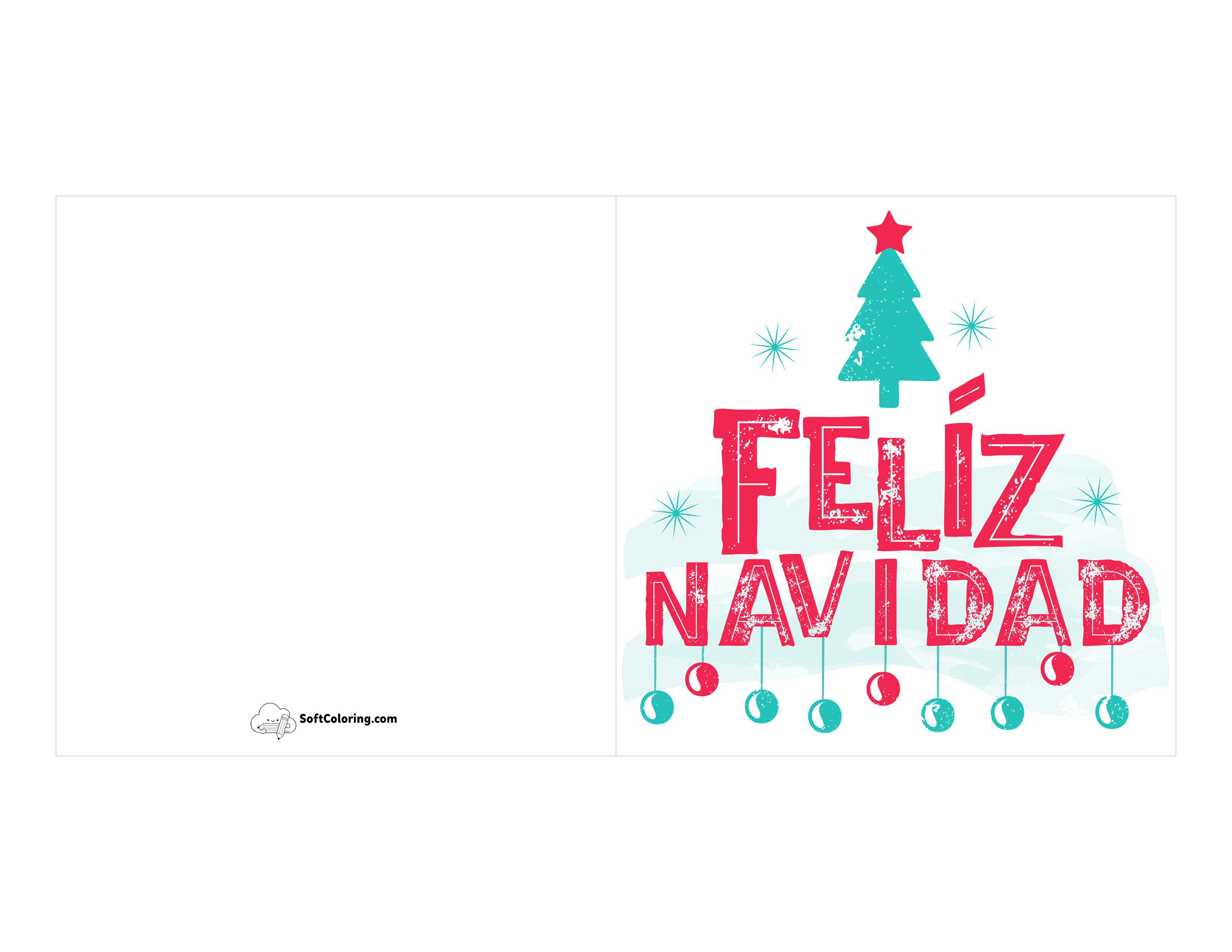 "Feliz Navidad" Christmas Card