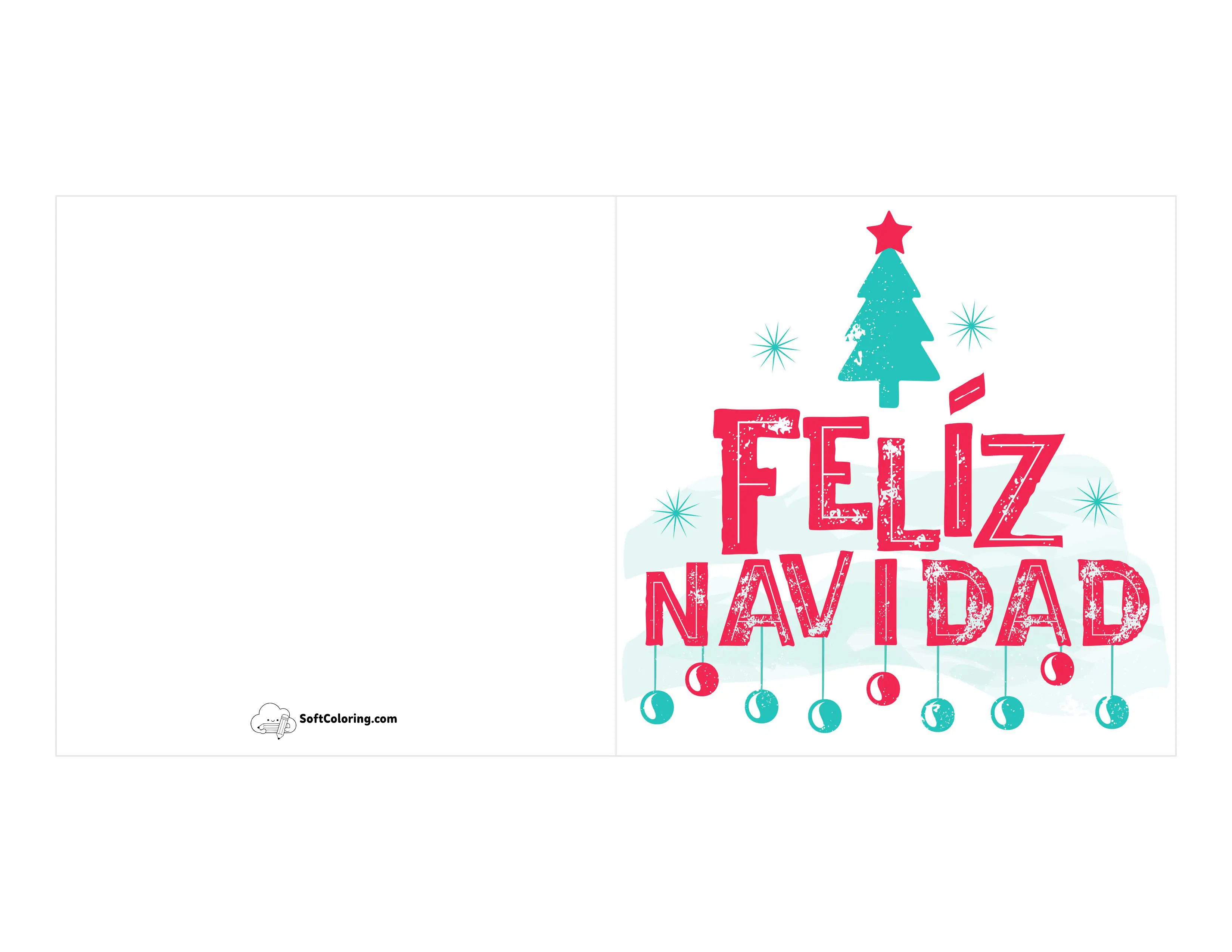"Feliz Navidad" Christmas Card