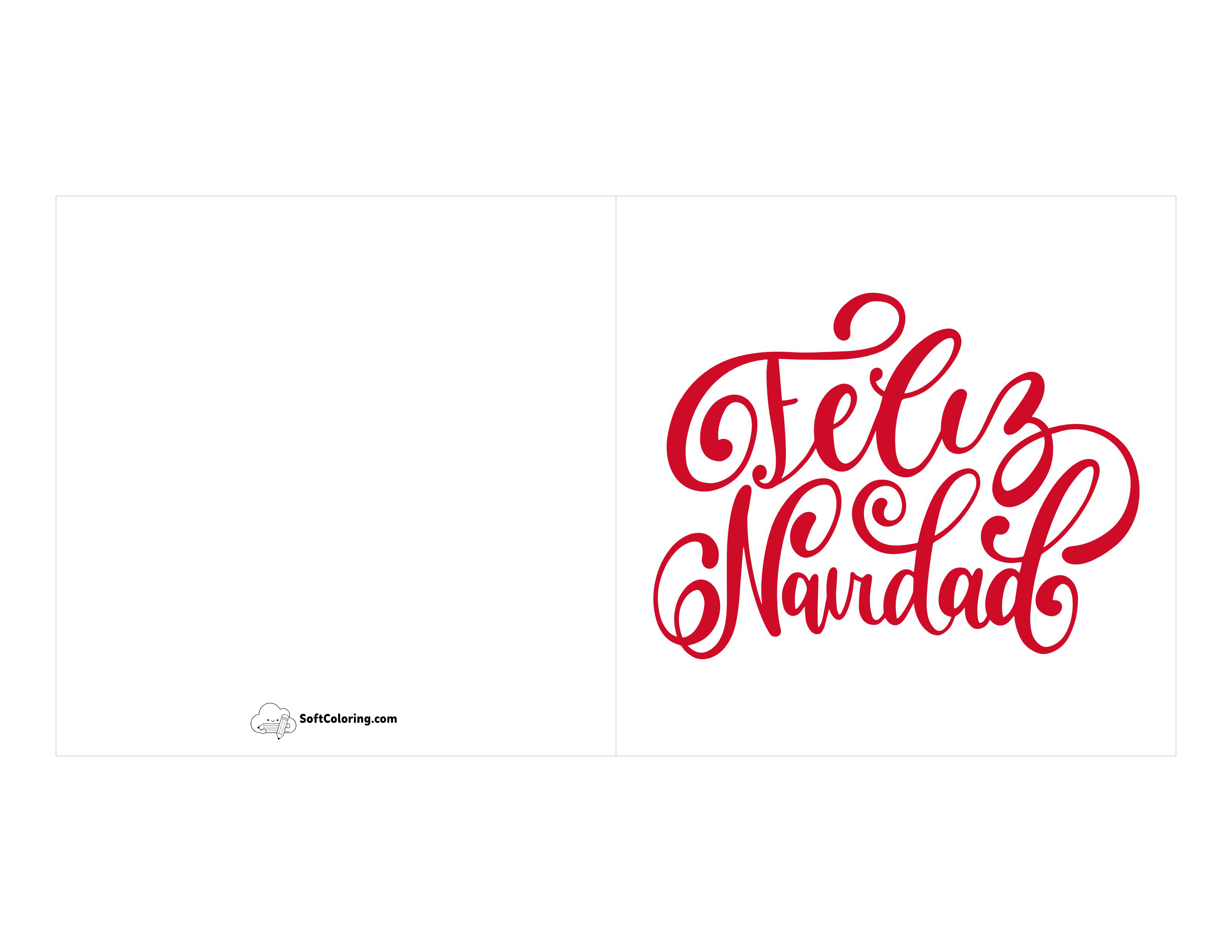 "Feliz Navidad" Free Christmas Card