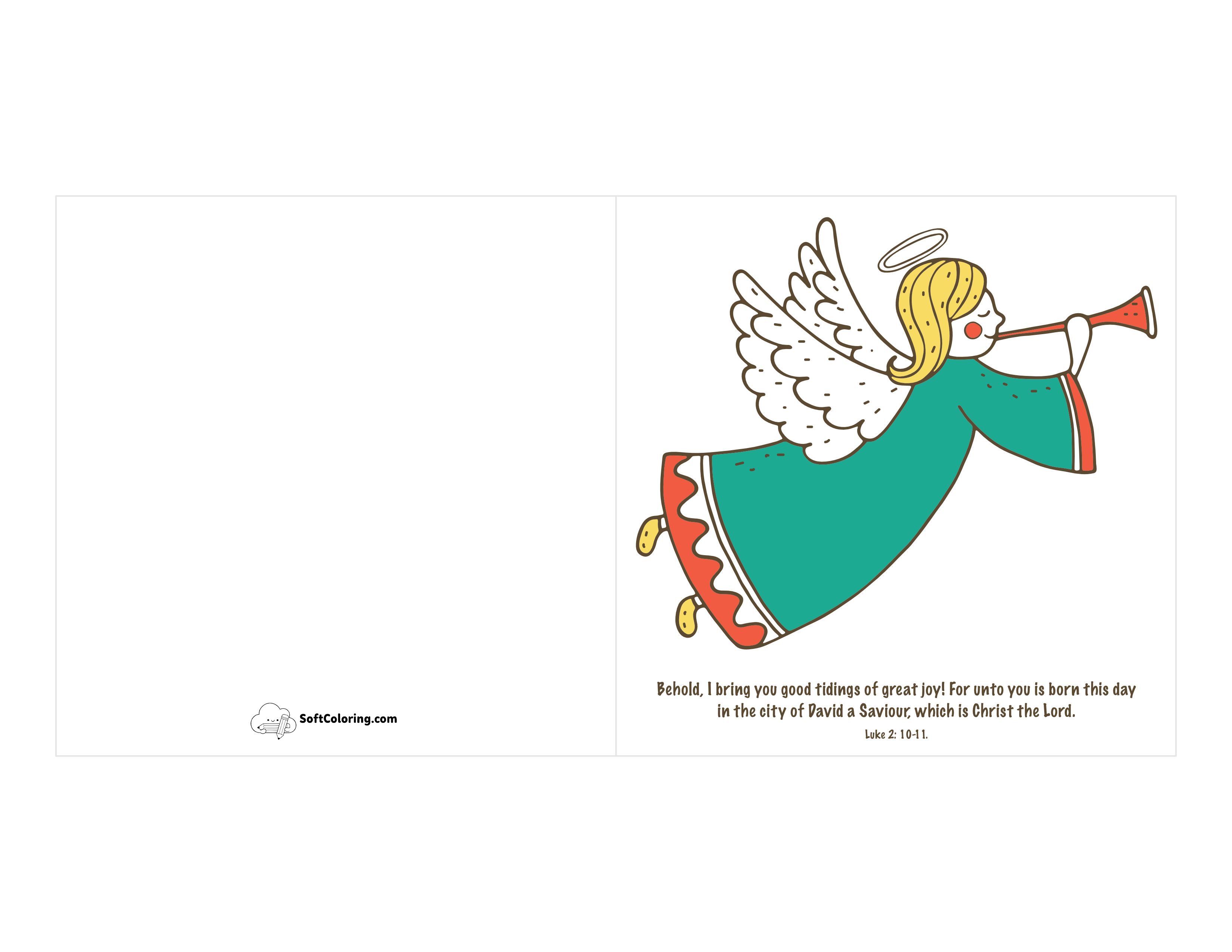 Tidings Of Joy (Luke 2: 10-11) Christmas Card