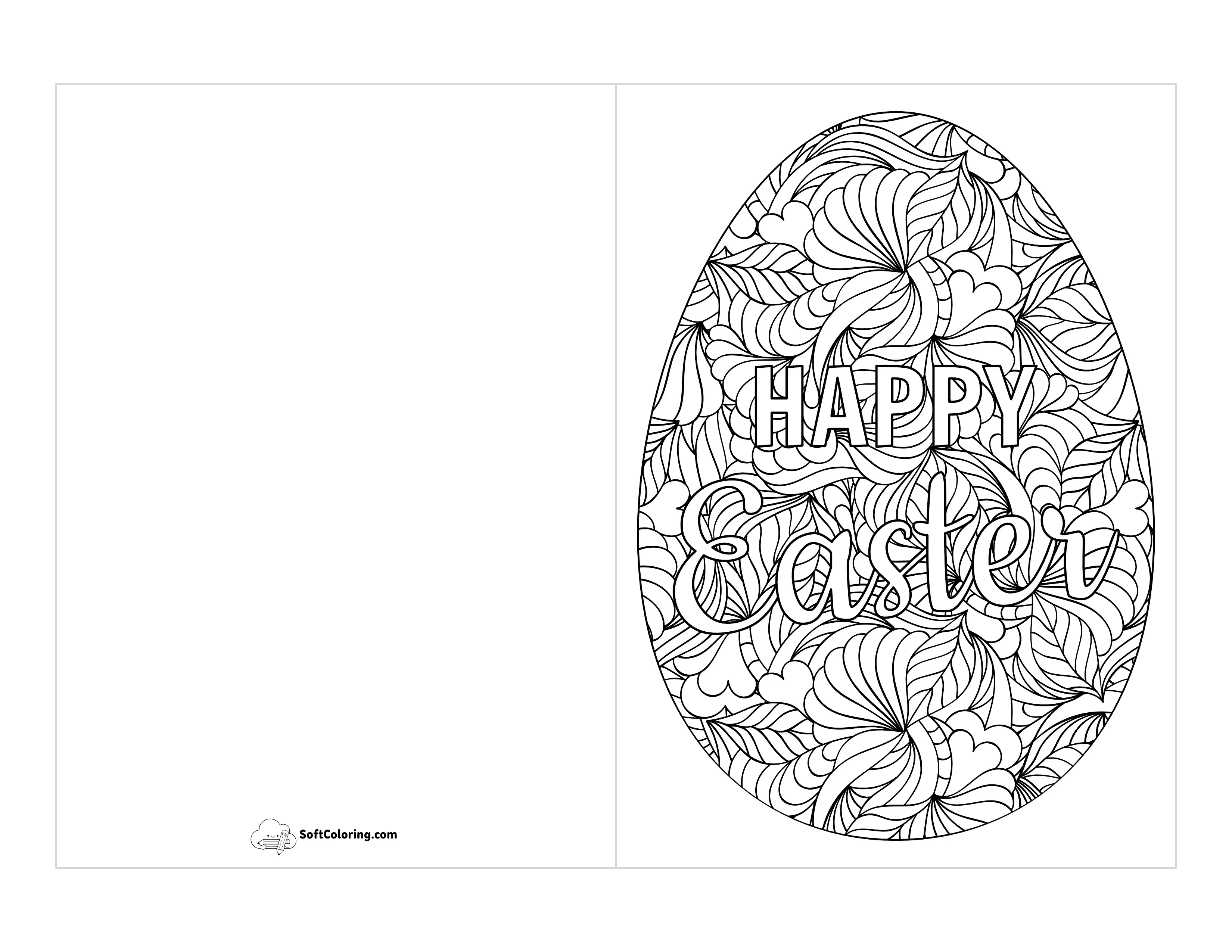 Free Printable Easter Card For Adults