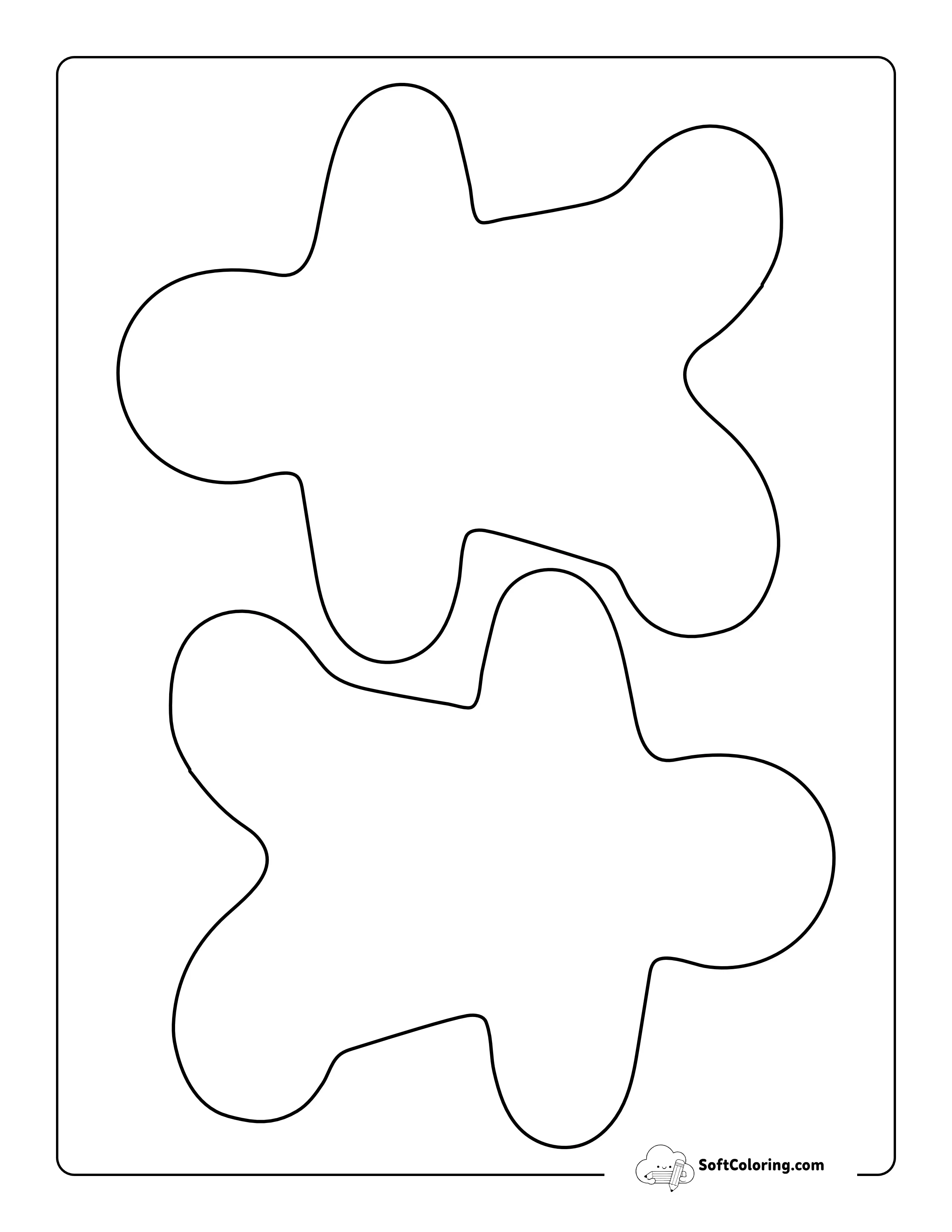 Medium Printable Gingerbread Man Outlines