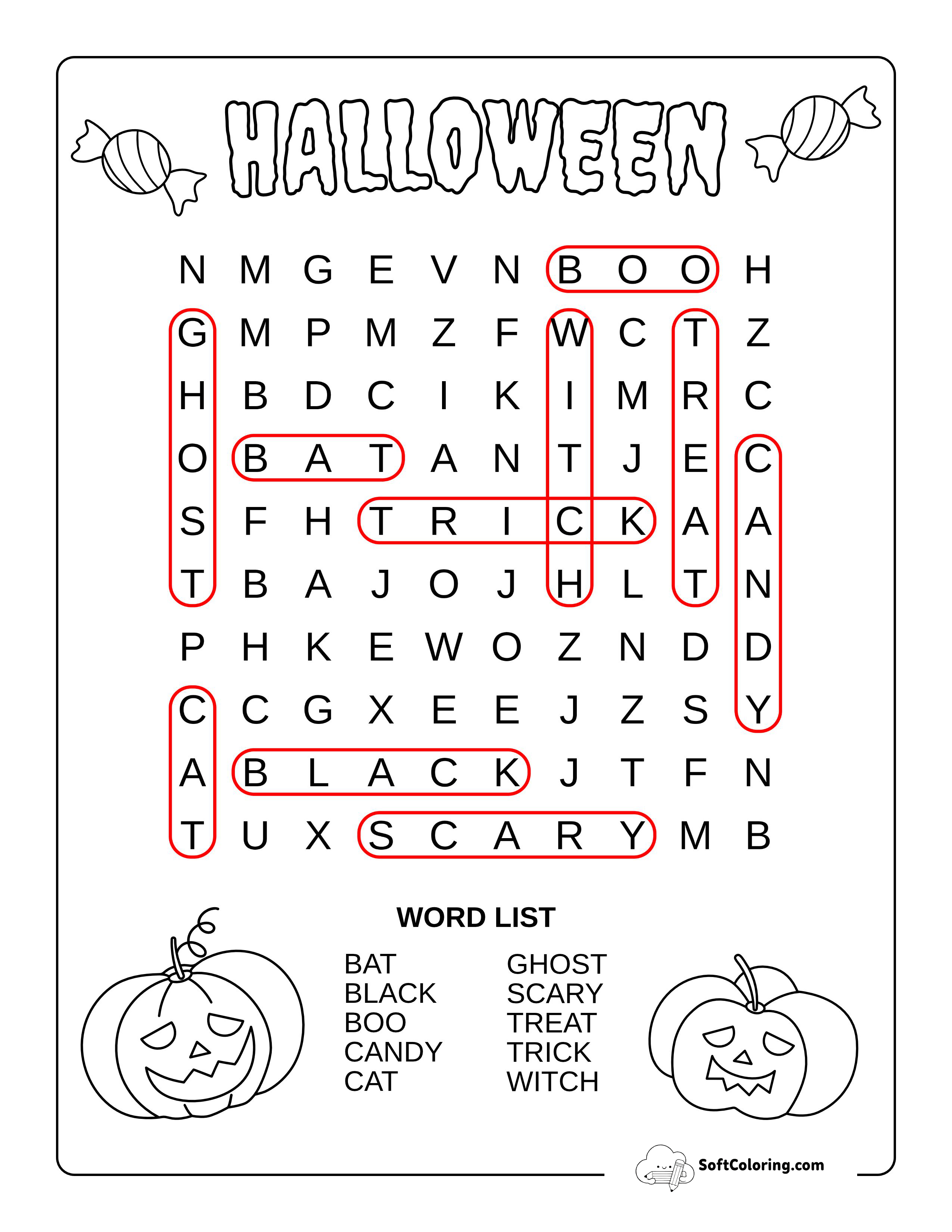 Easy Halloween Solution