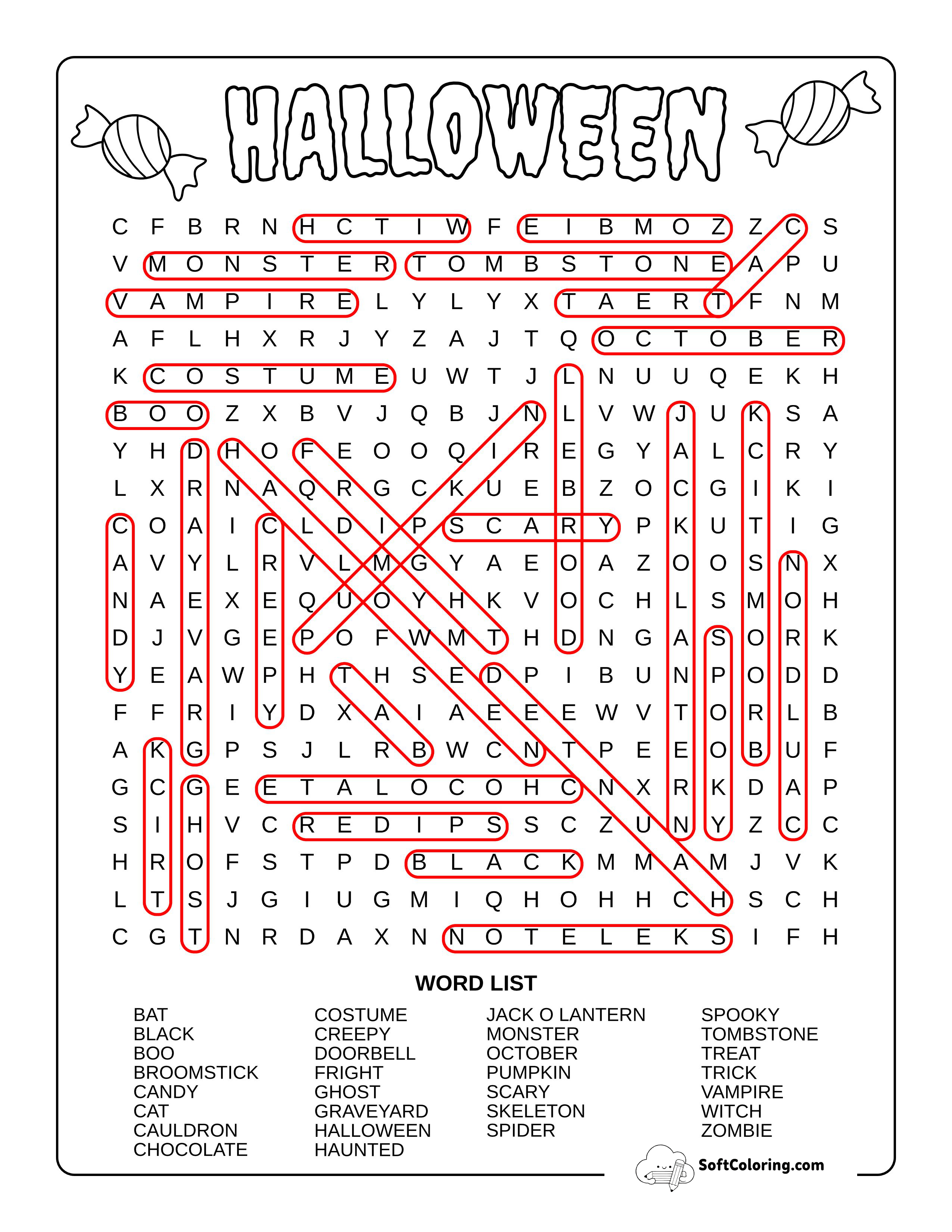 Hard Halloween Answers