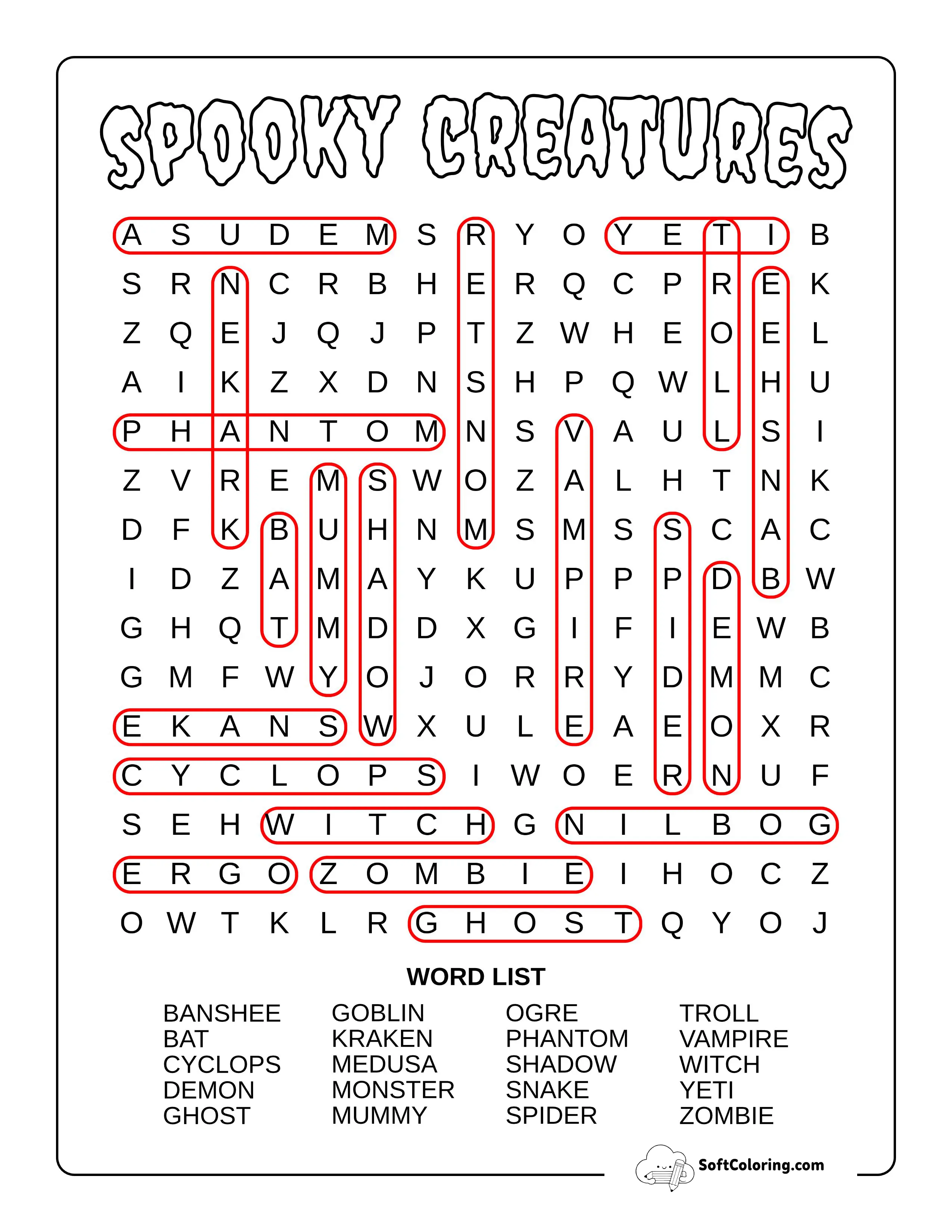 Medium Creatures Solution