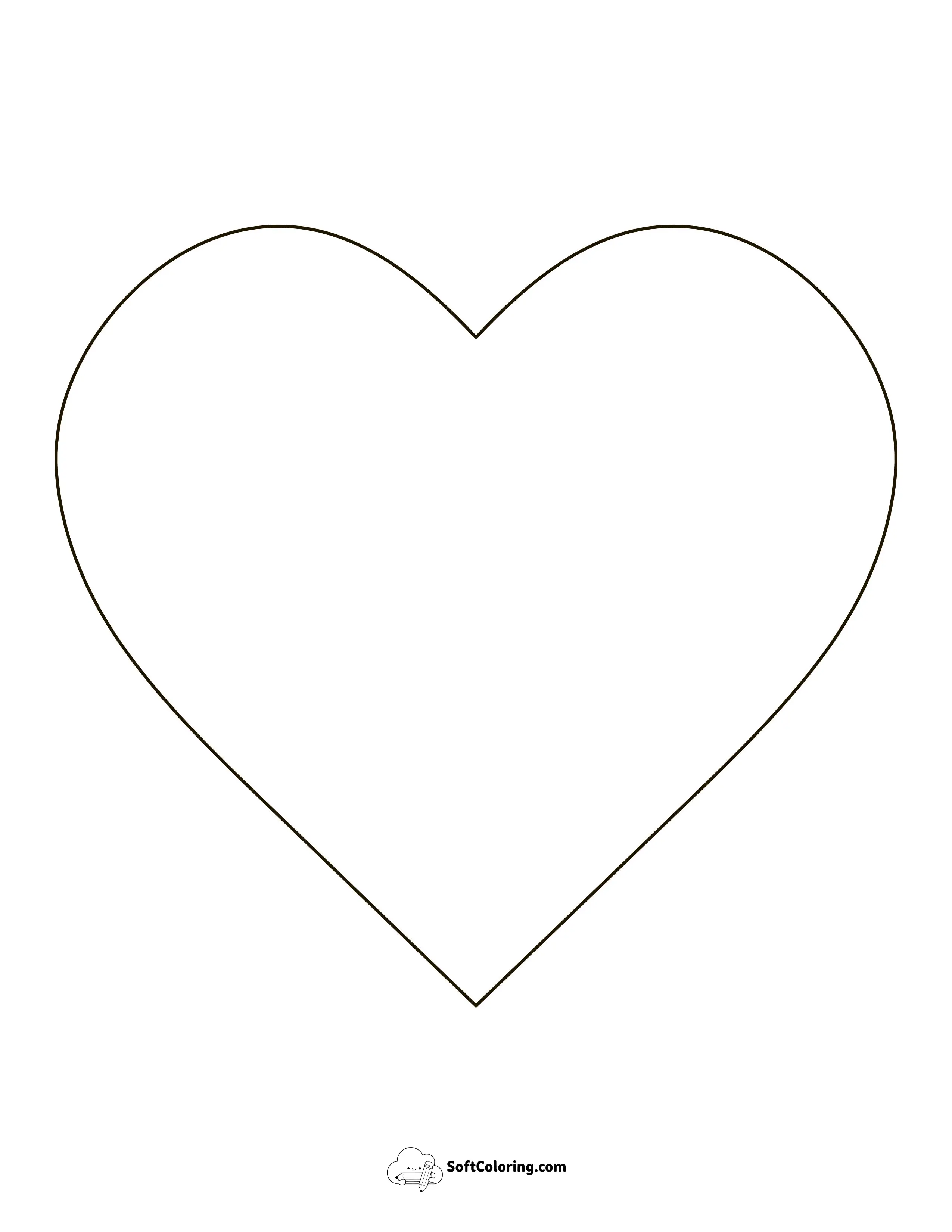 Classic Heart Templatelarge (7 Inch)