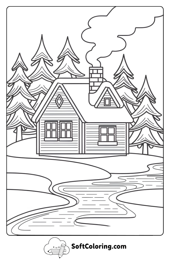 January Coloring Pages for Adults