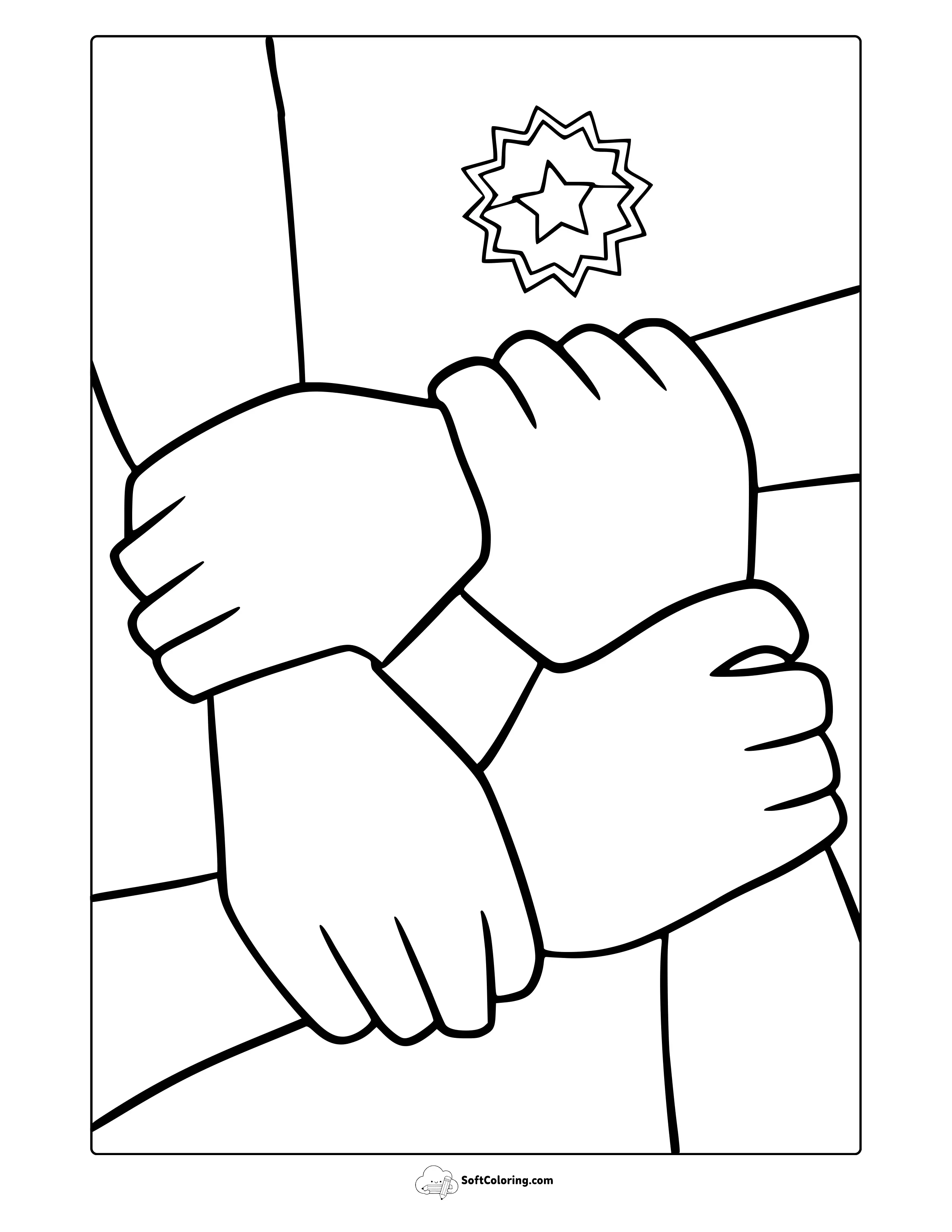 Juneteenth Coloring Page