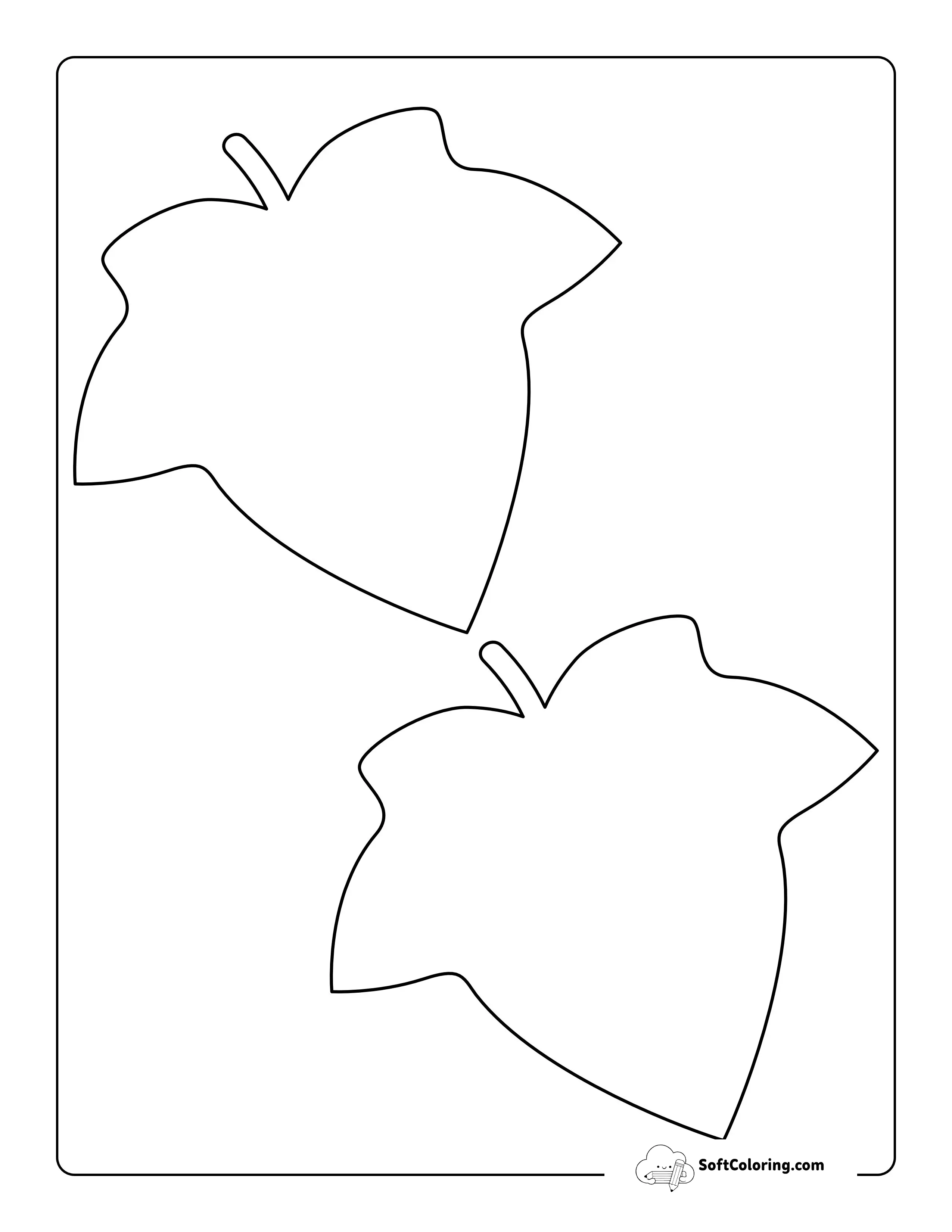 Ivy Leaf Pattern - Medium