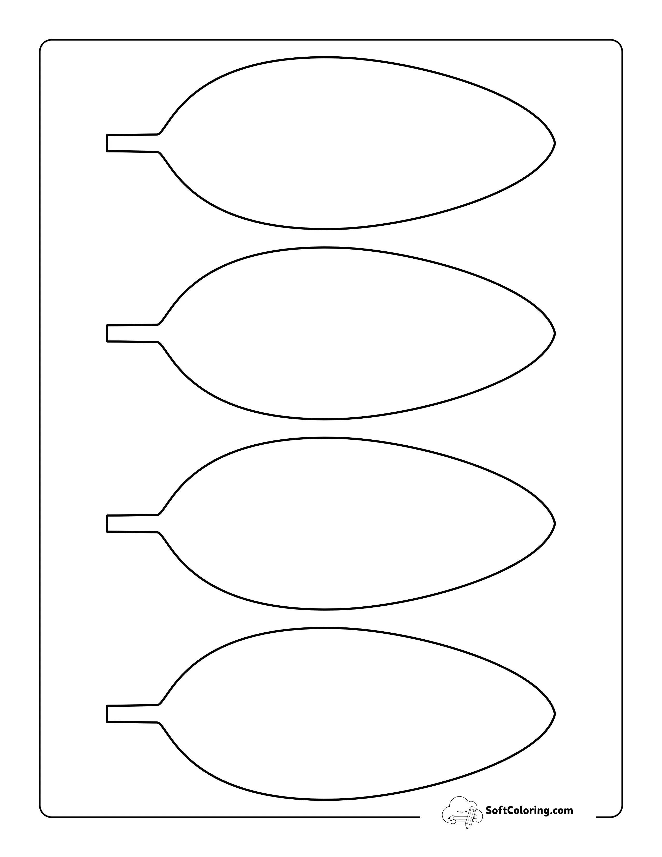 Oval-Shaped Leaf - Medium