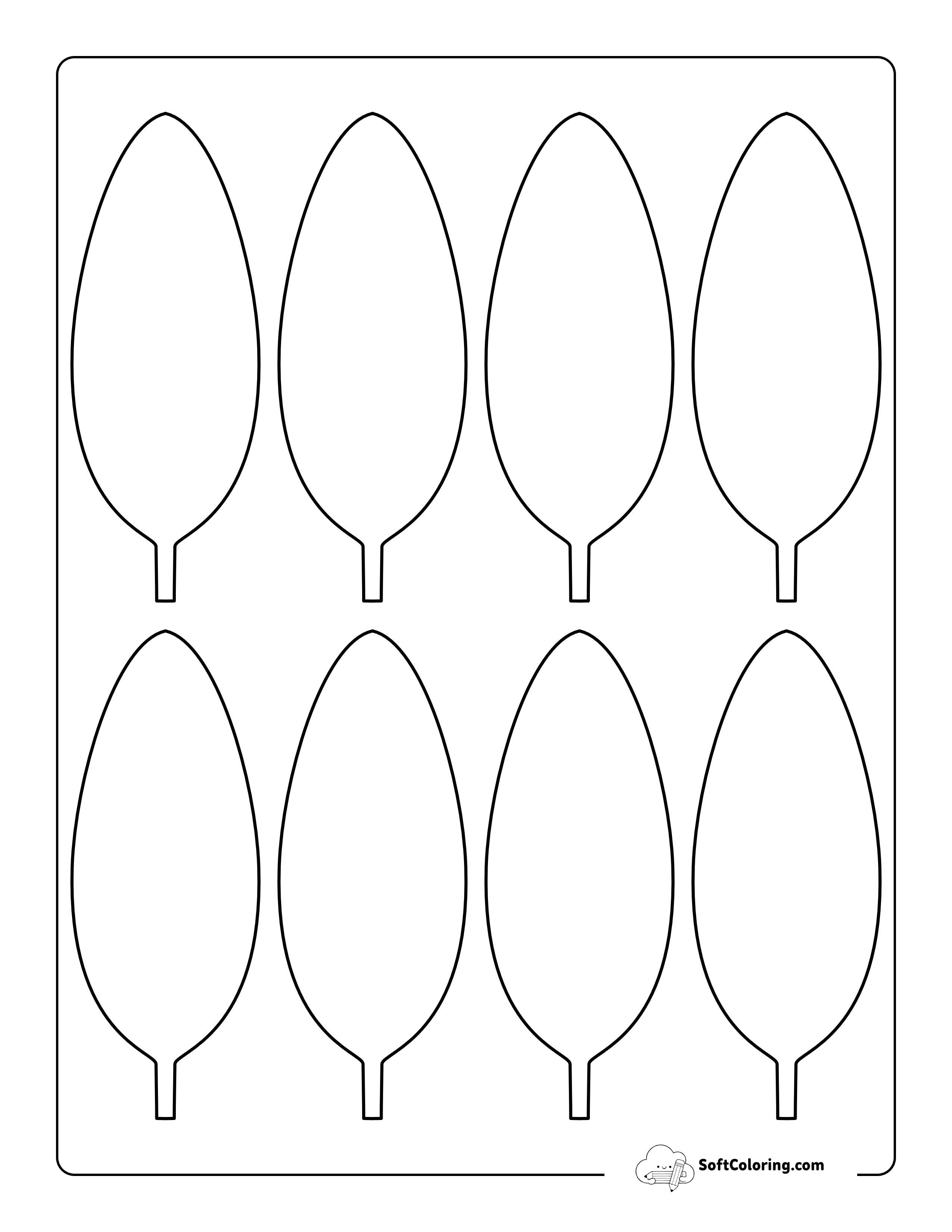 Oval-Shaped Leaf - Small