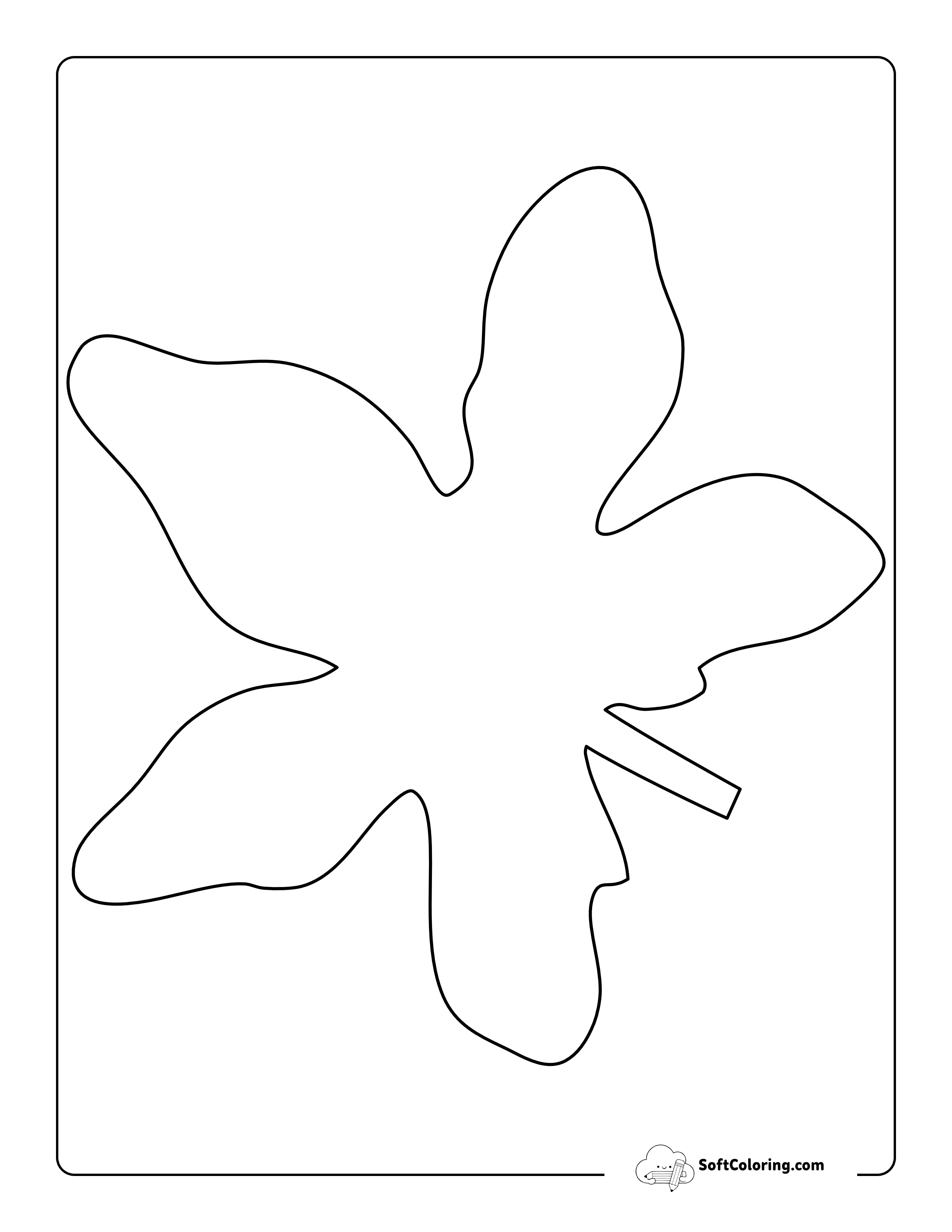 Star-Shaped Leaf - Large