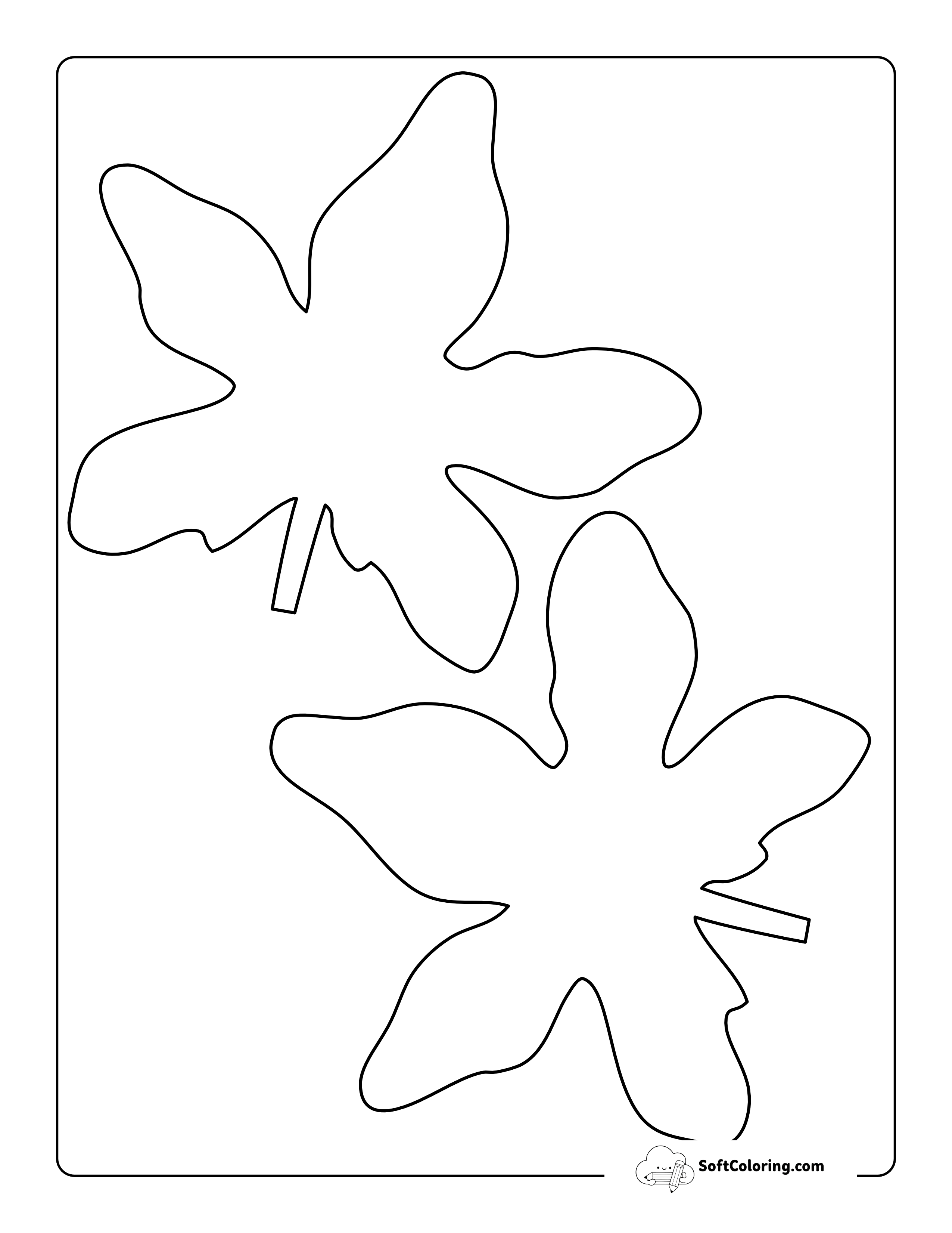 Star-Shaped Leaf - Medium