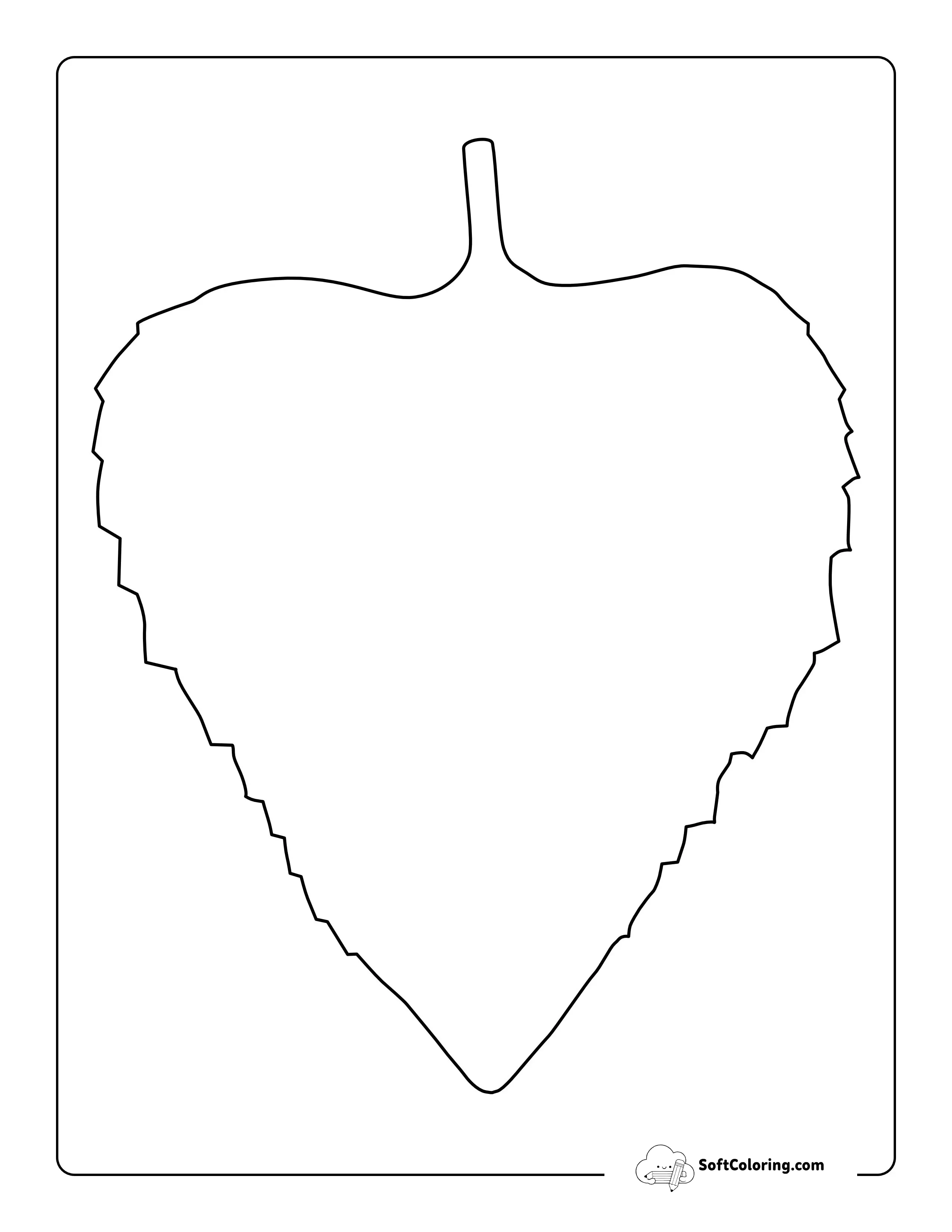 Sunflower Leaf Pdf - Large