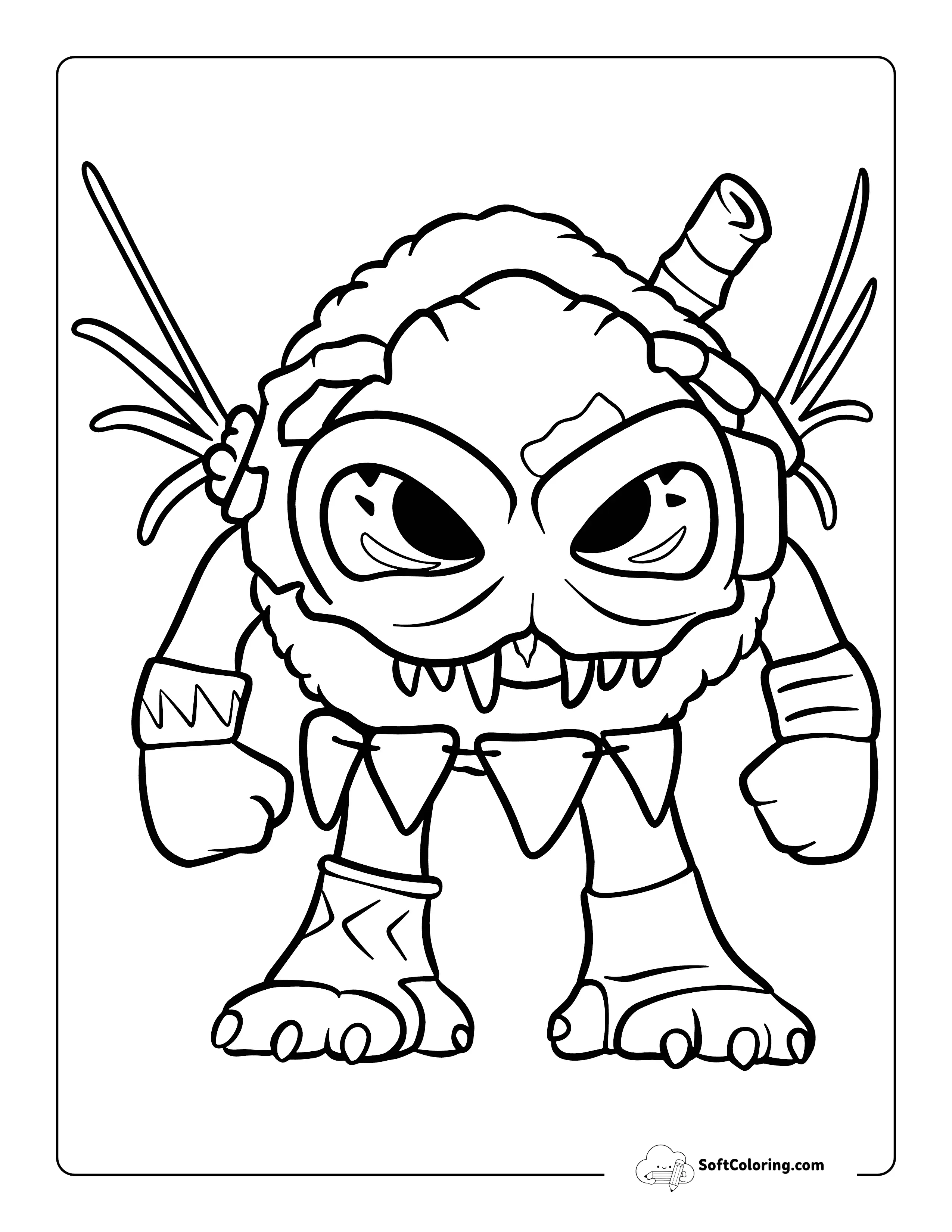 Kotu Drawing Moana-Inspired Coloring Sheet