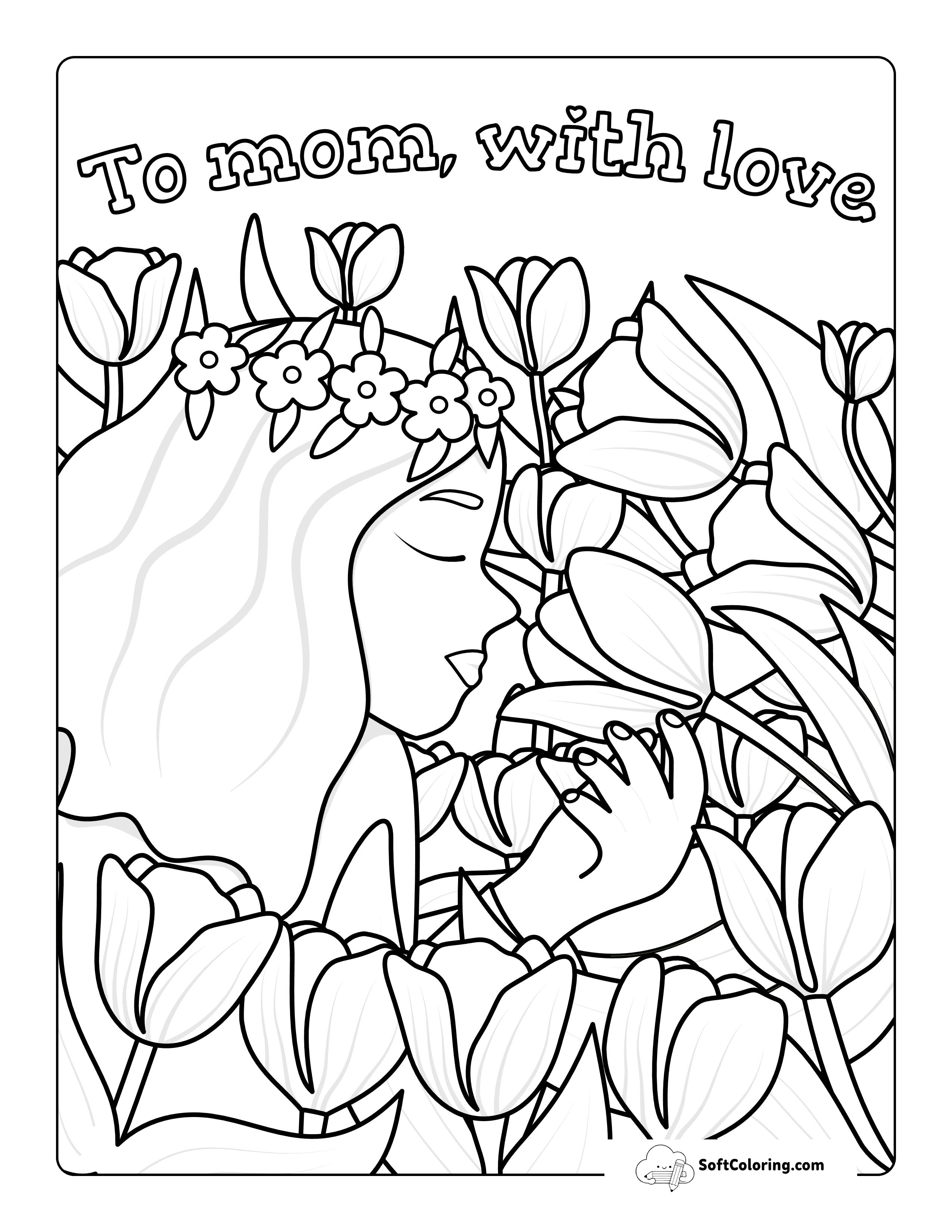 "To Mom, With Love" Mother's Day Printable