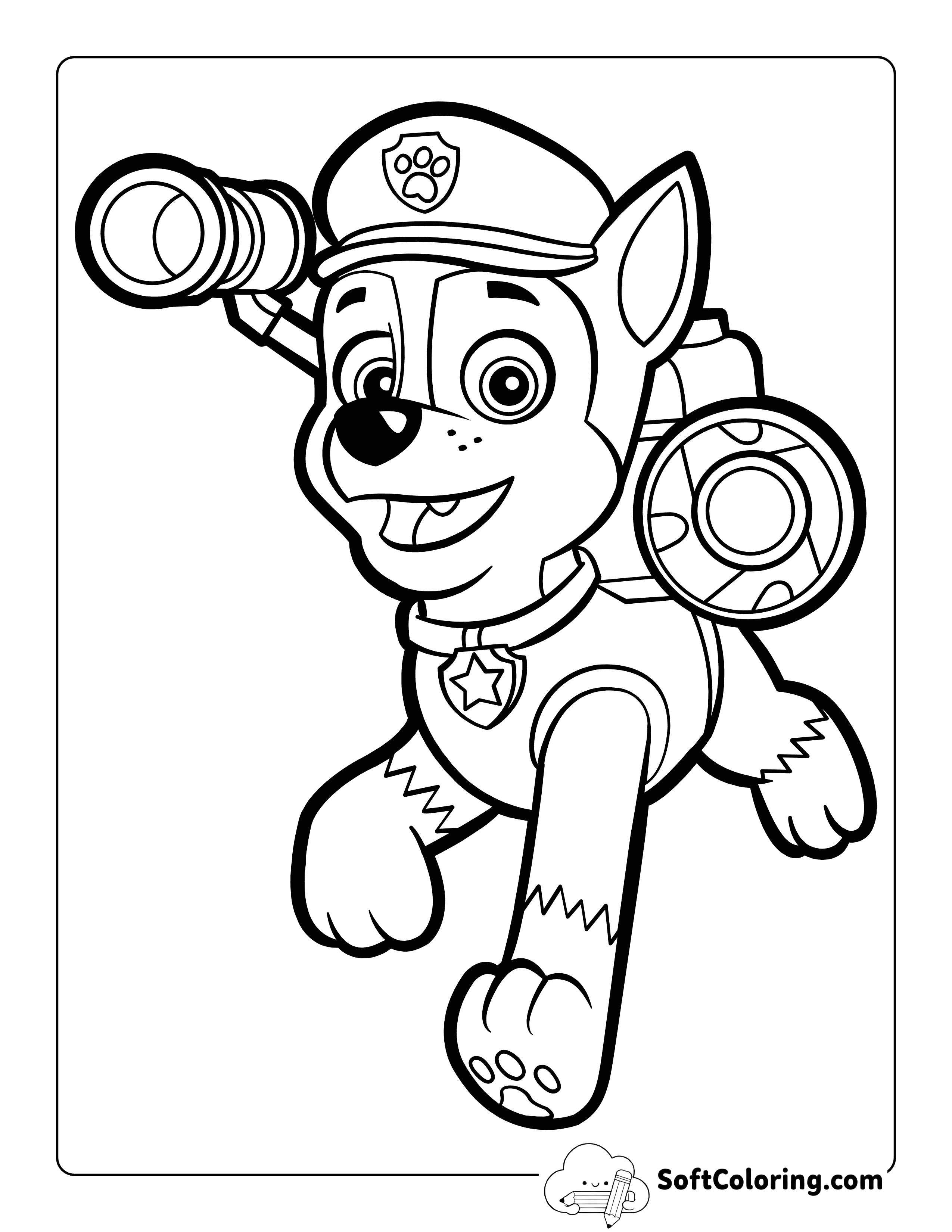 Easy Chase with Tools Paw Patrol-Inspired Printable