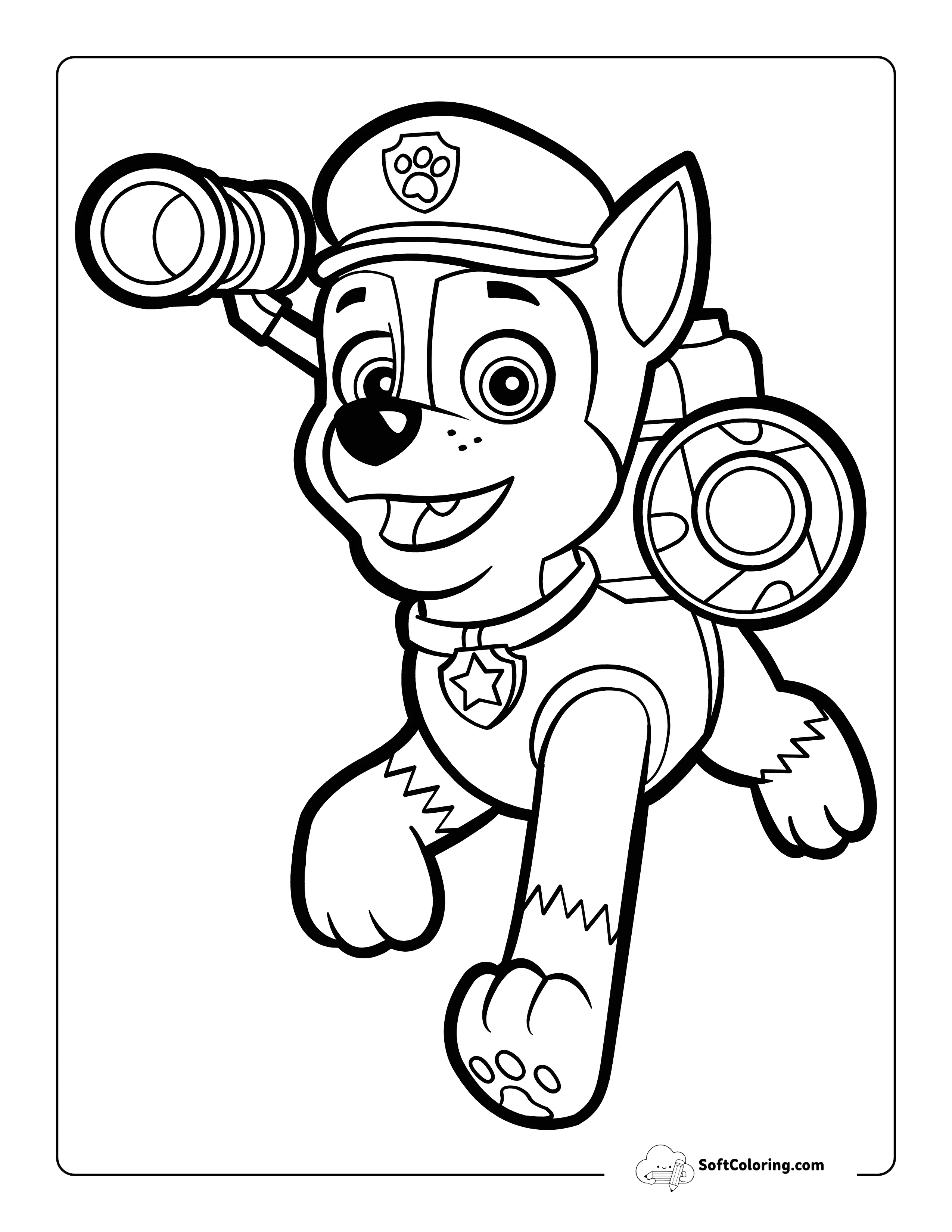 Easy Chase With Tools Paw Patrol-Inspired Printable